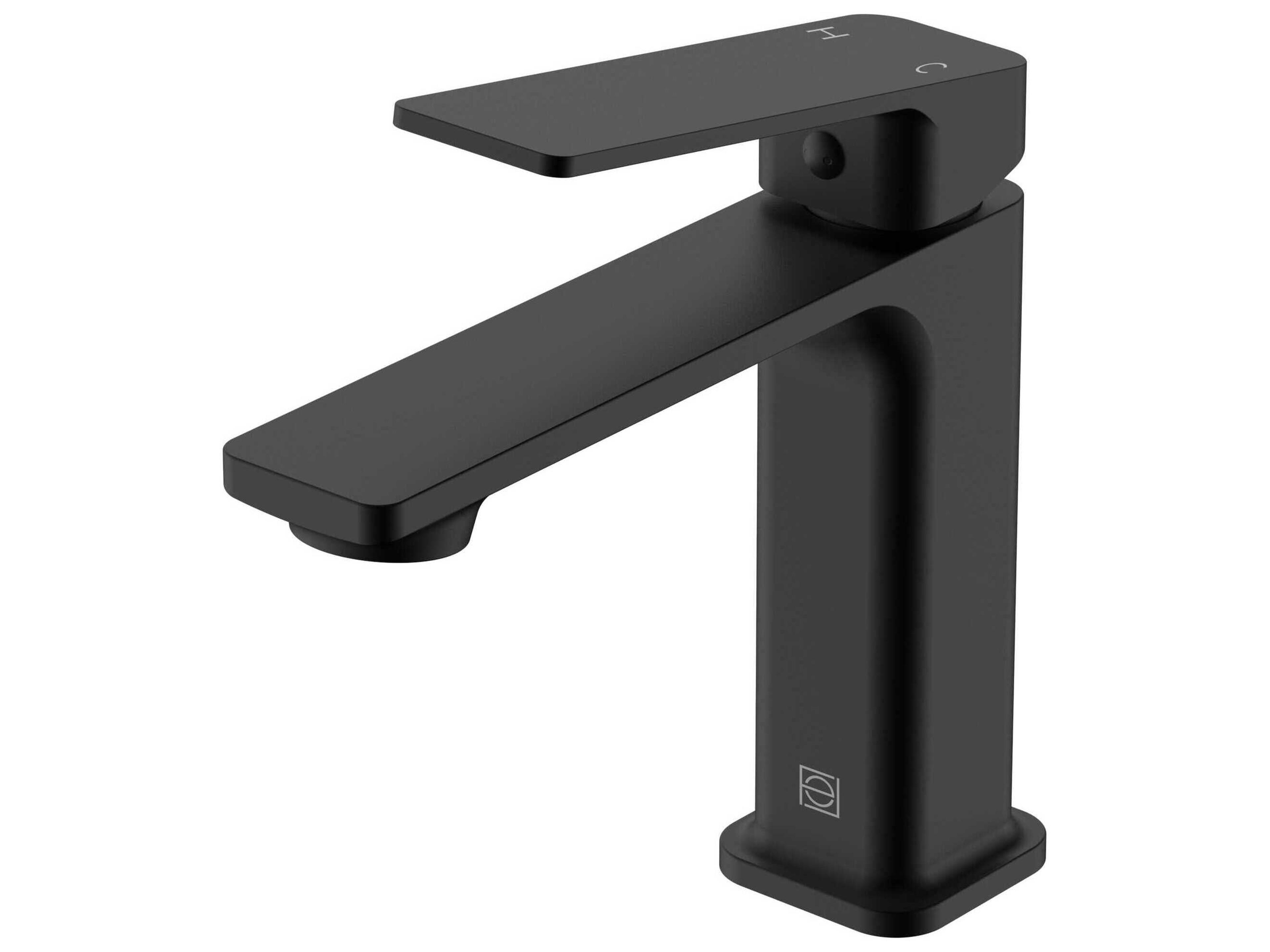 Lena Matte Black Bathroom Faucet