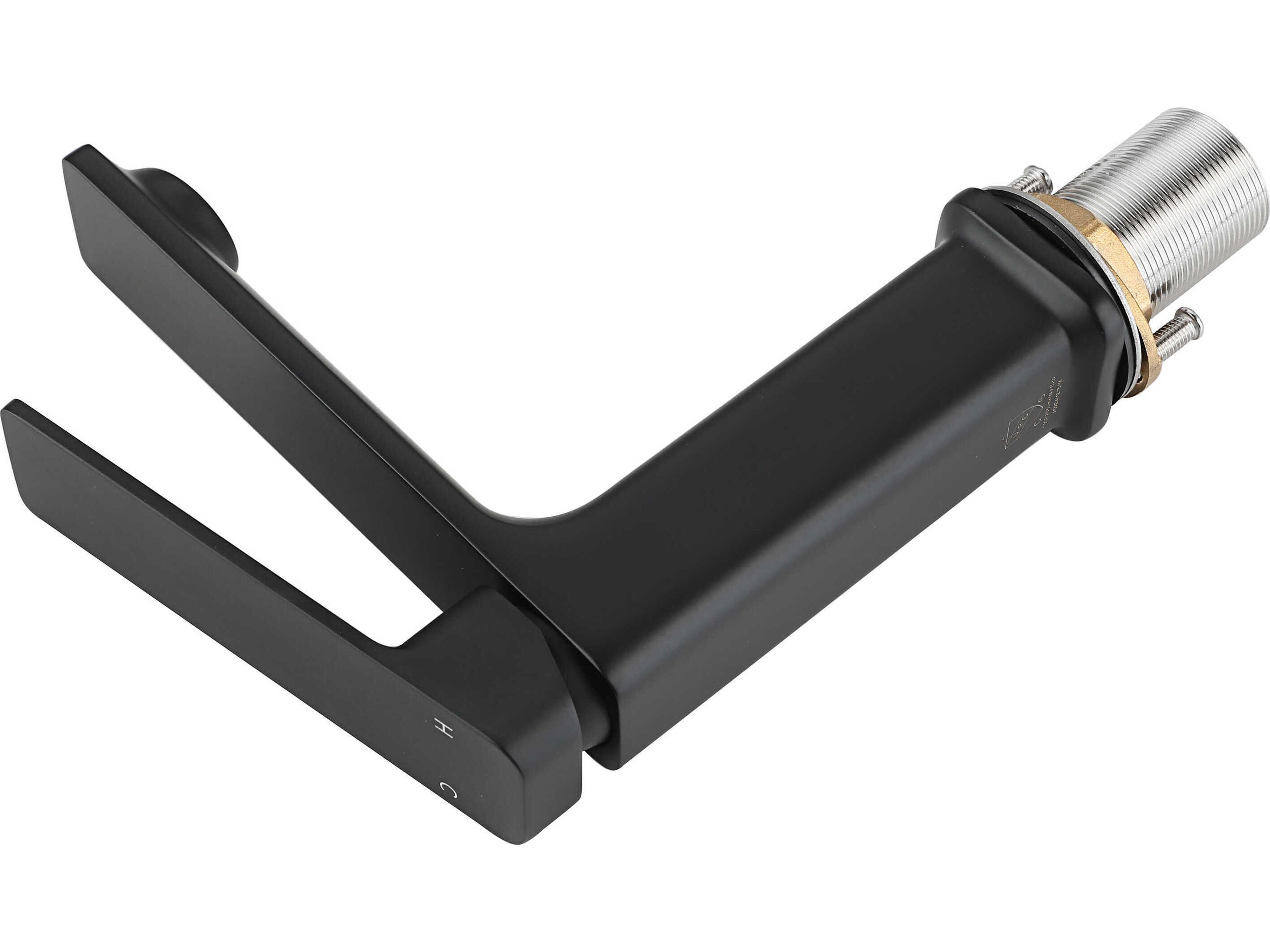 Elegant Lighting Lena Matte Black Bathroom Faucet