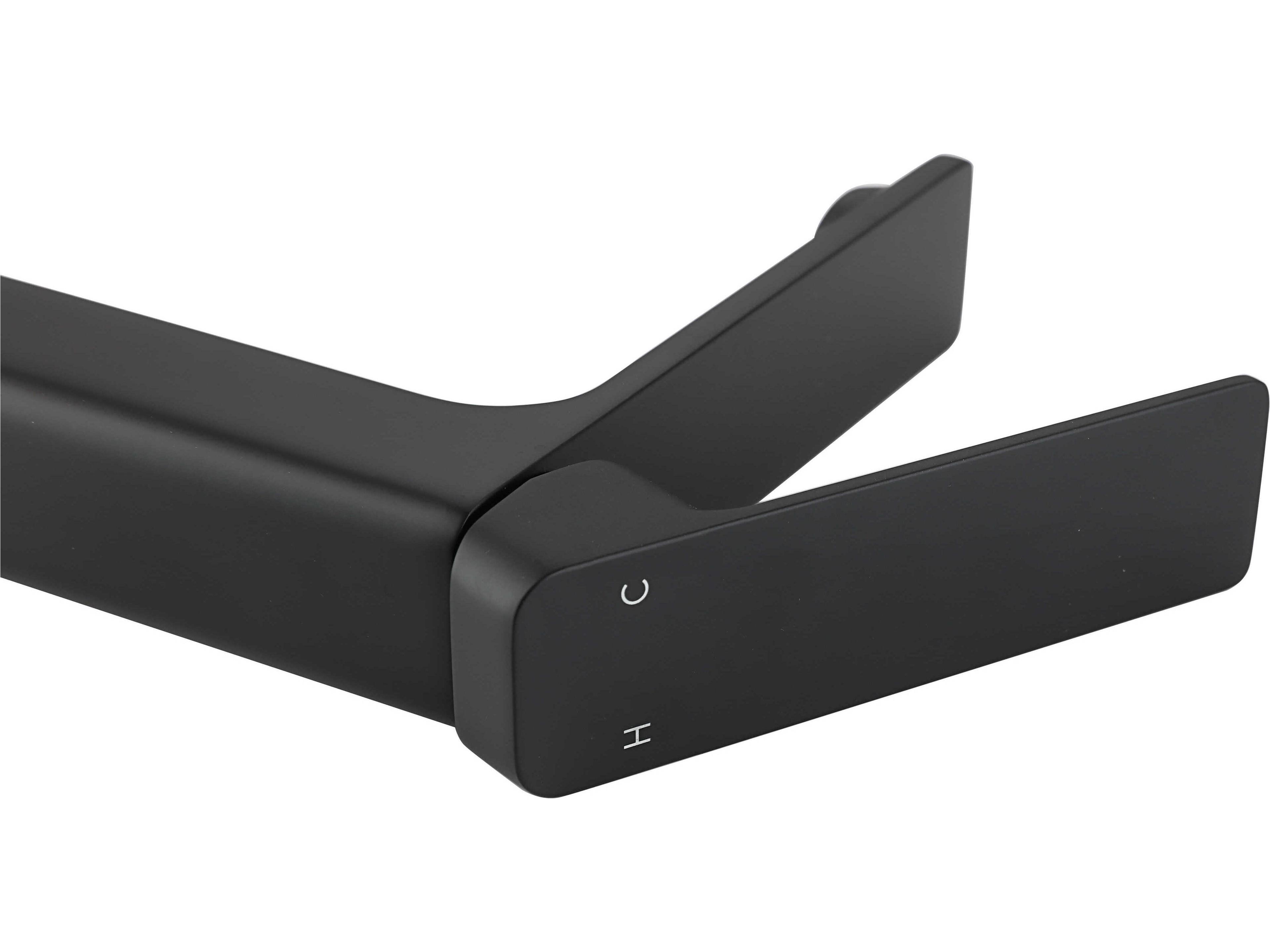 Elegant Lighting Lena Matte Black Bathroom Faucet