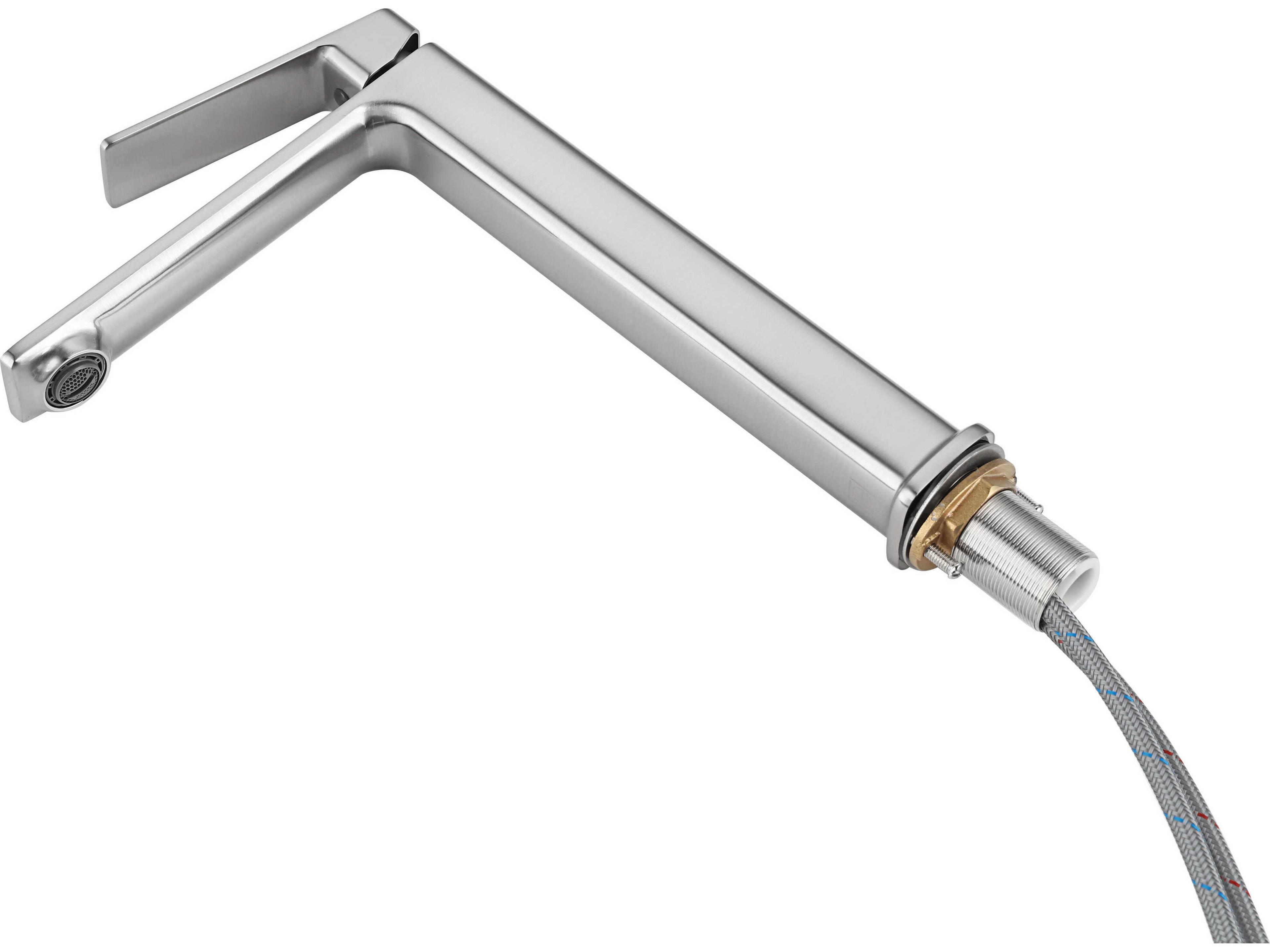 Elegant Lighting Lena Brushed Nickel Bathroom Faucet