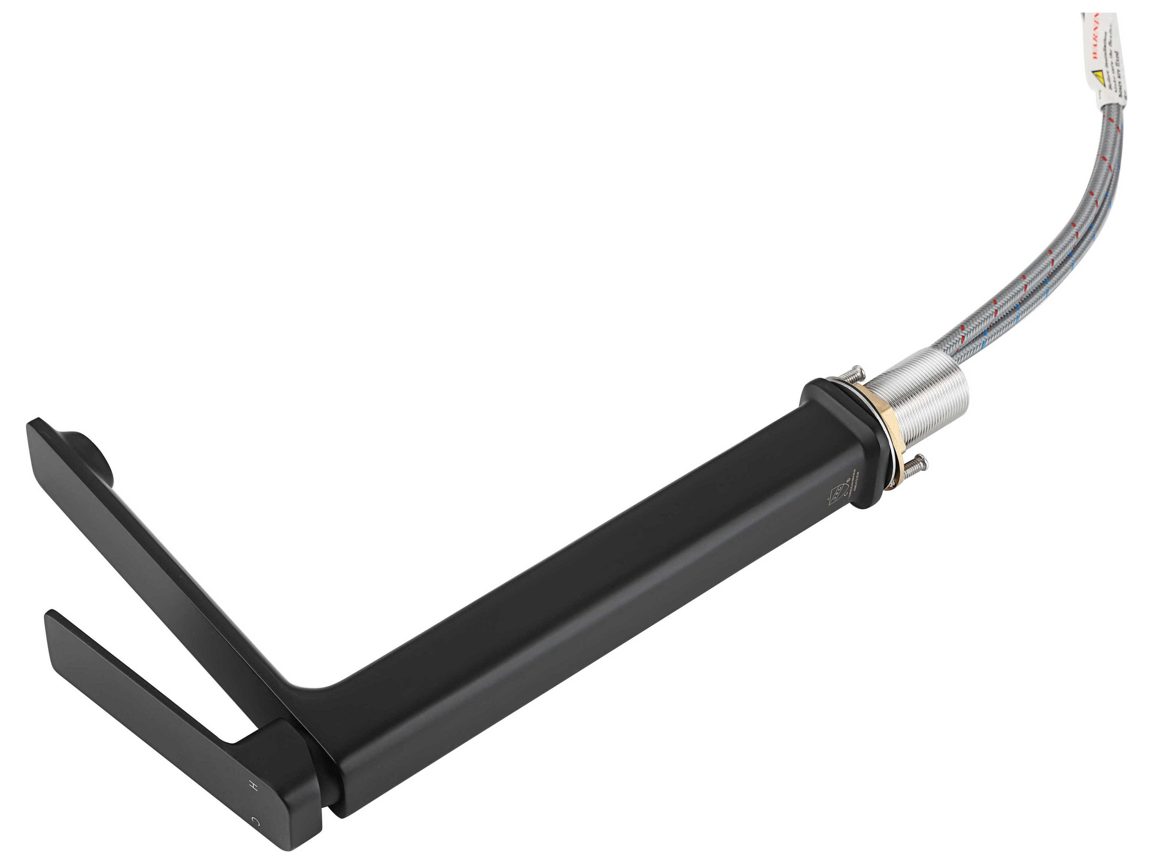 Elegant Lighting Lena Matte Black Bathroom Faucet