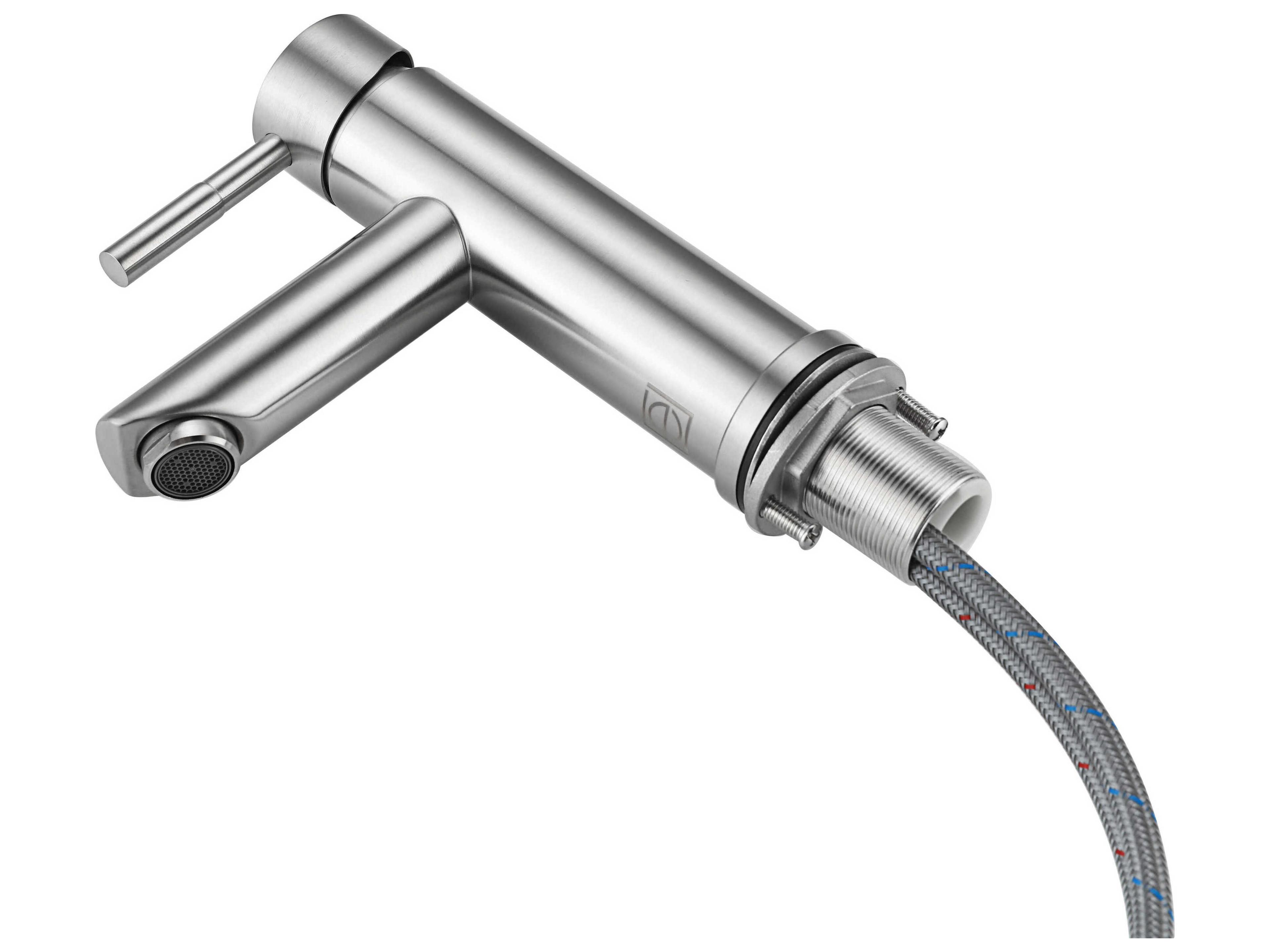 Elegant Lighting Mia Brushed Nickel Bathroom Faucet