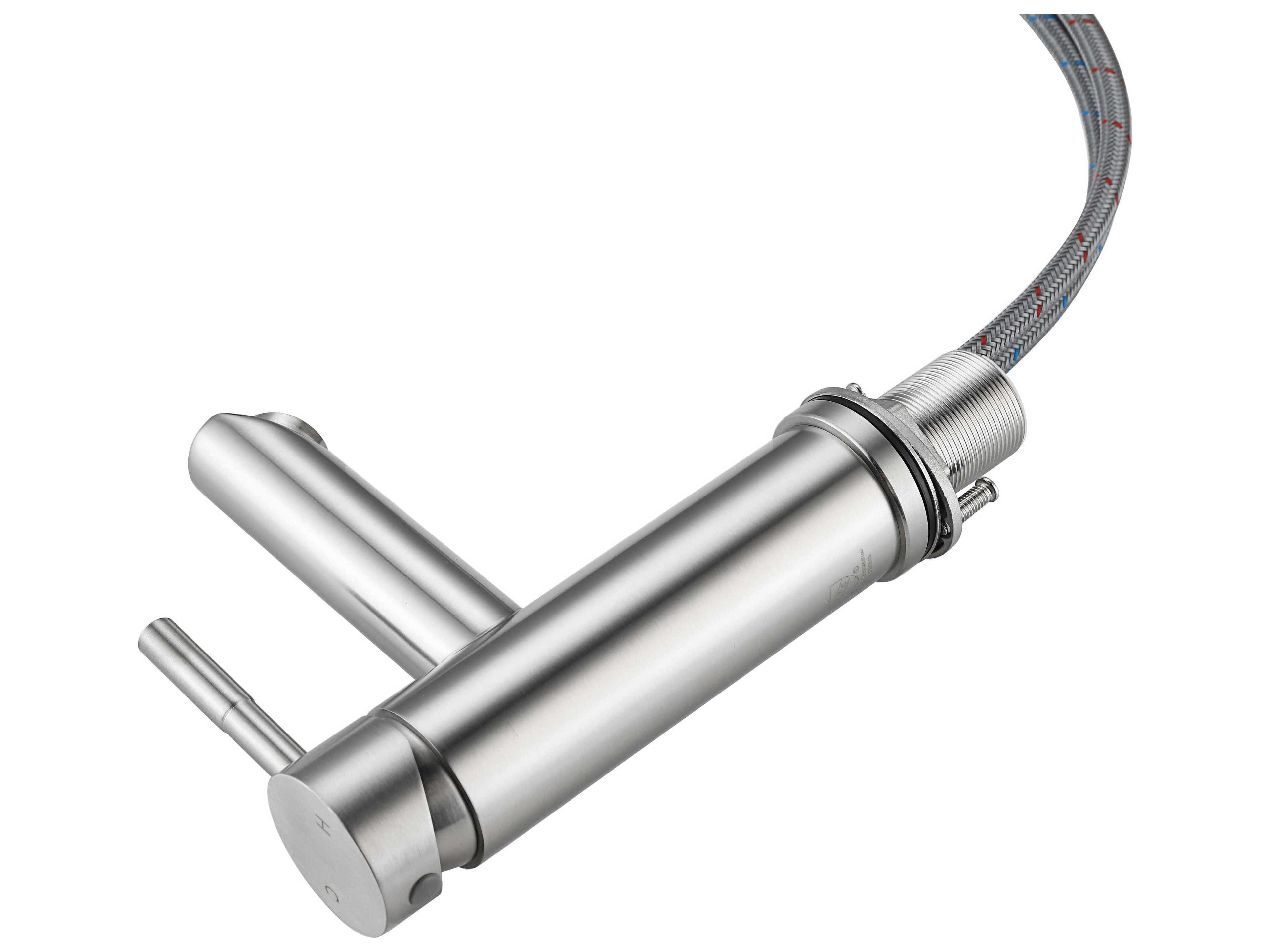 Elegant Lighting Mia Brushed Nickel Bathroom Faucet