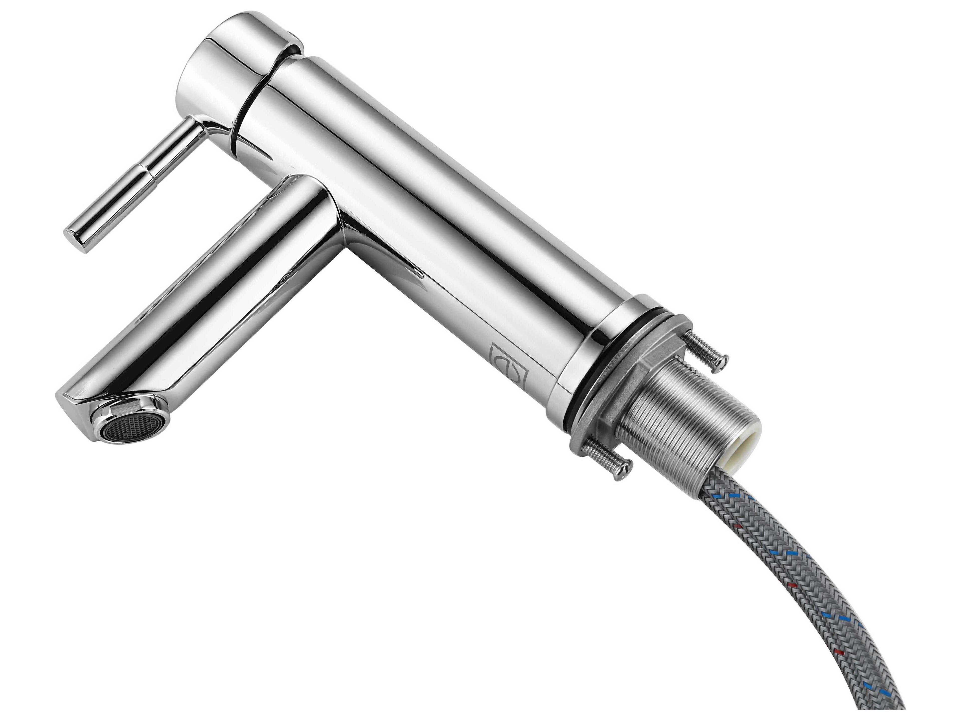 Elegant Lighting Mia Chrome Bathroom Faucet