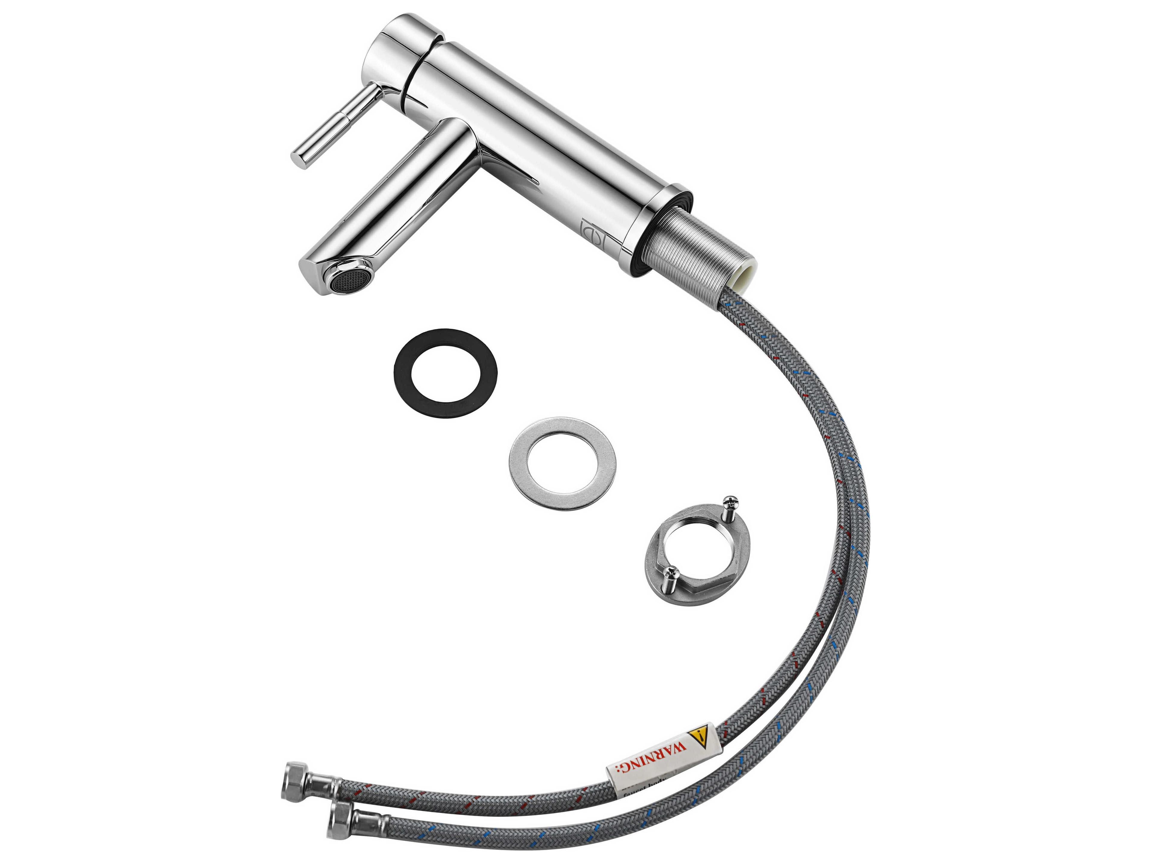 Elegant Lighting Mia Chrome Bathroom Faucet