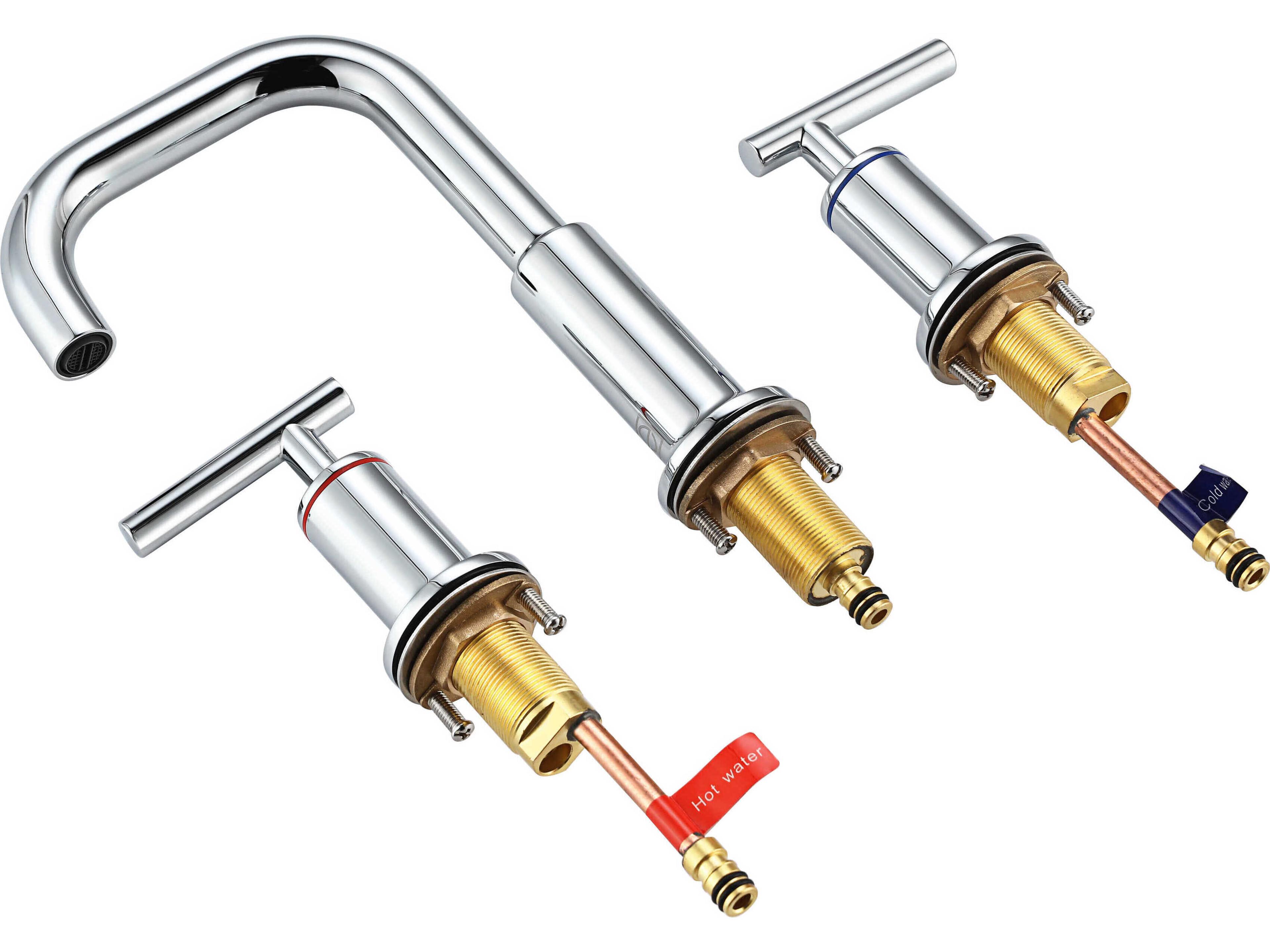 Elegant Lighting Tobias Chrome Bathroom Faucet