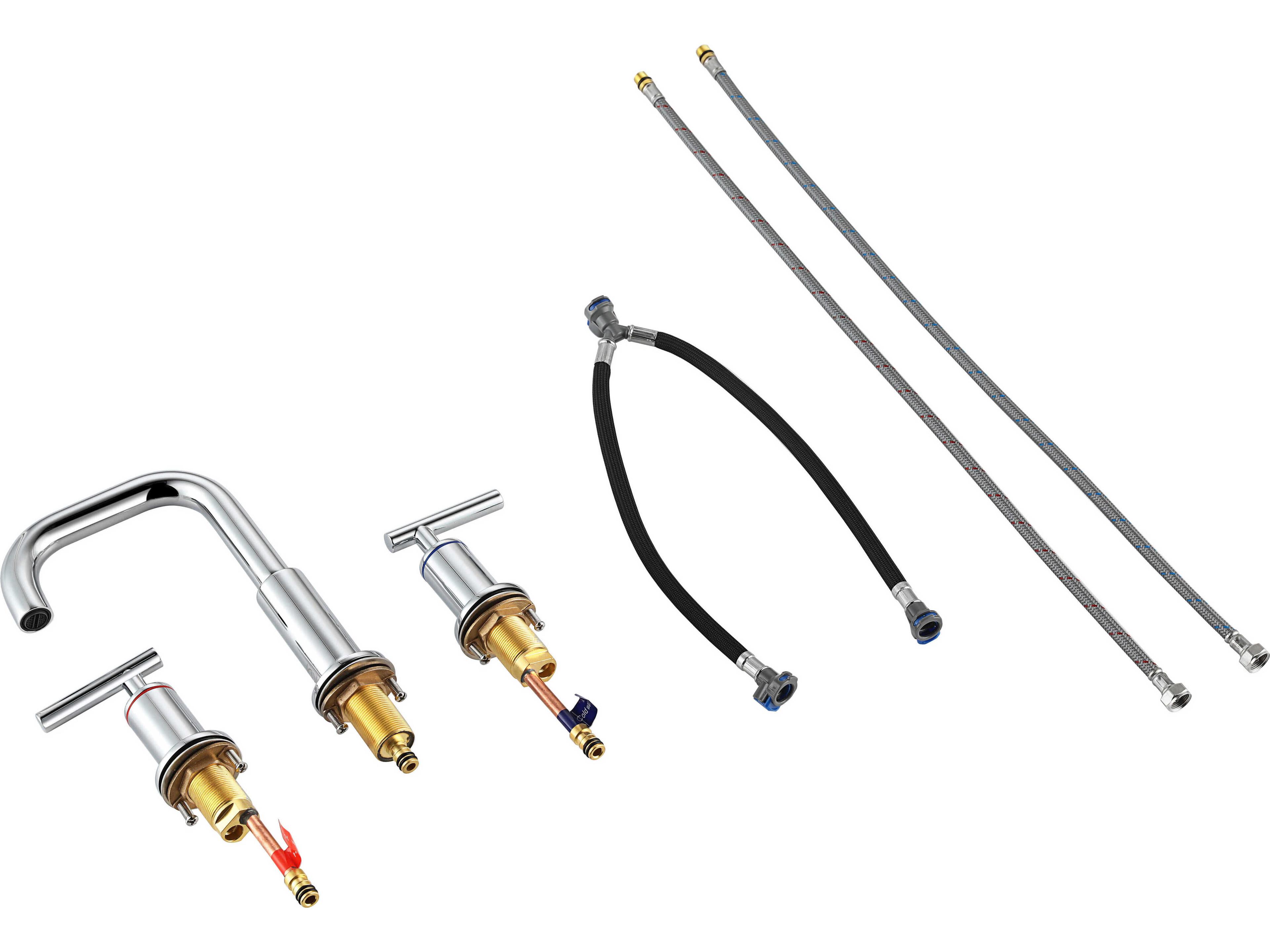 Elegant Lighting Tobias Chrome Bathroom Faucet