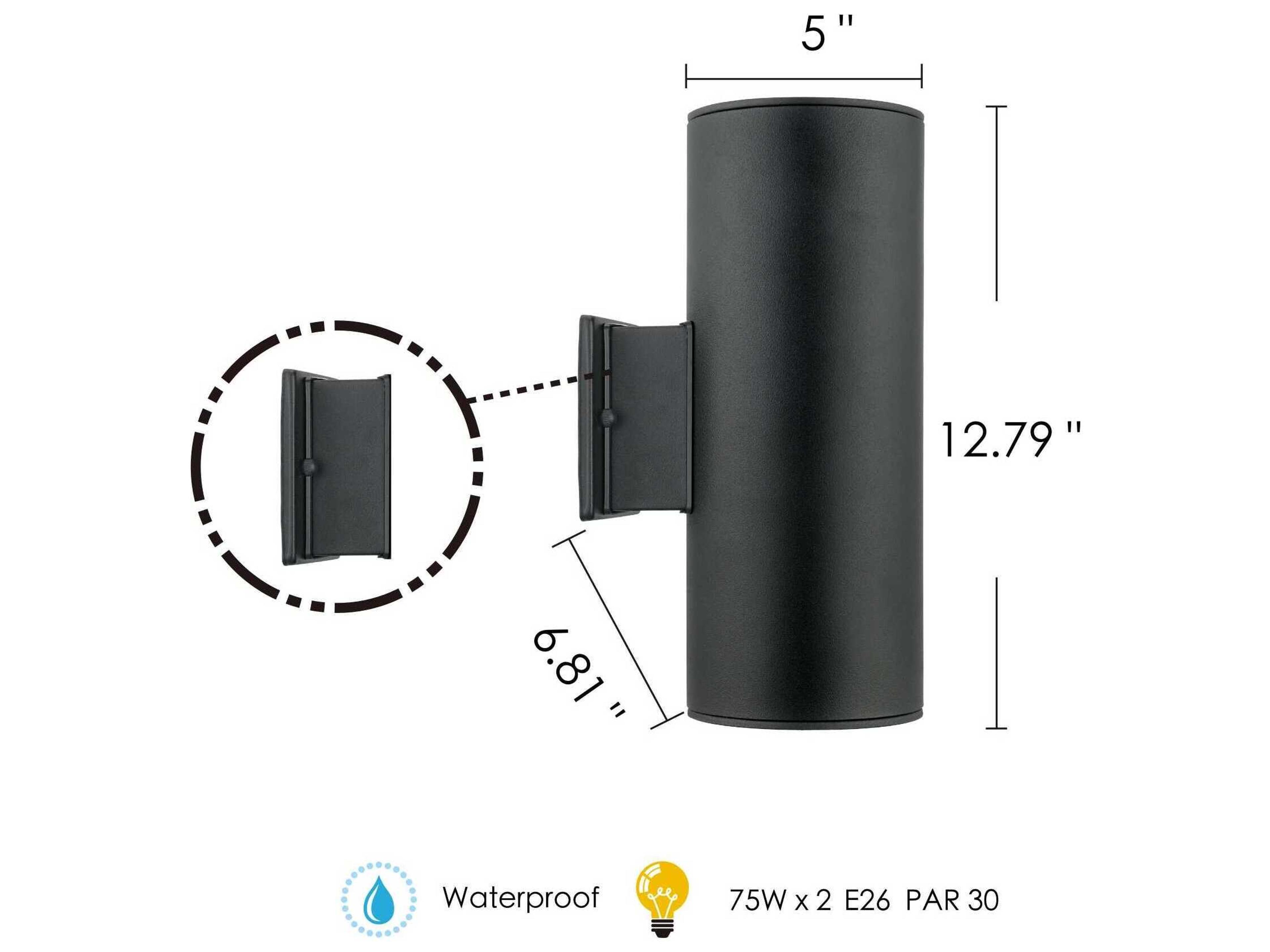 Eglo Ascoli 2-Light Outdoor Wall Light