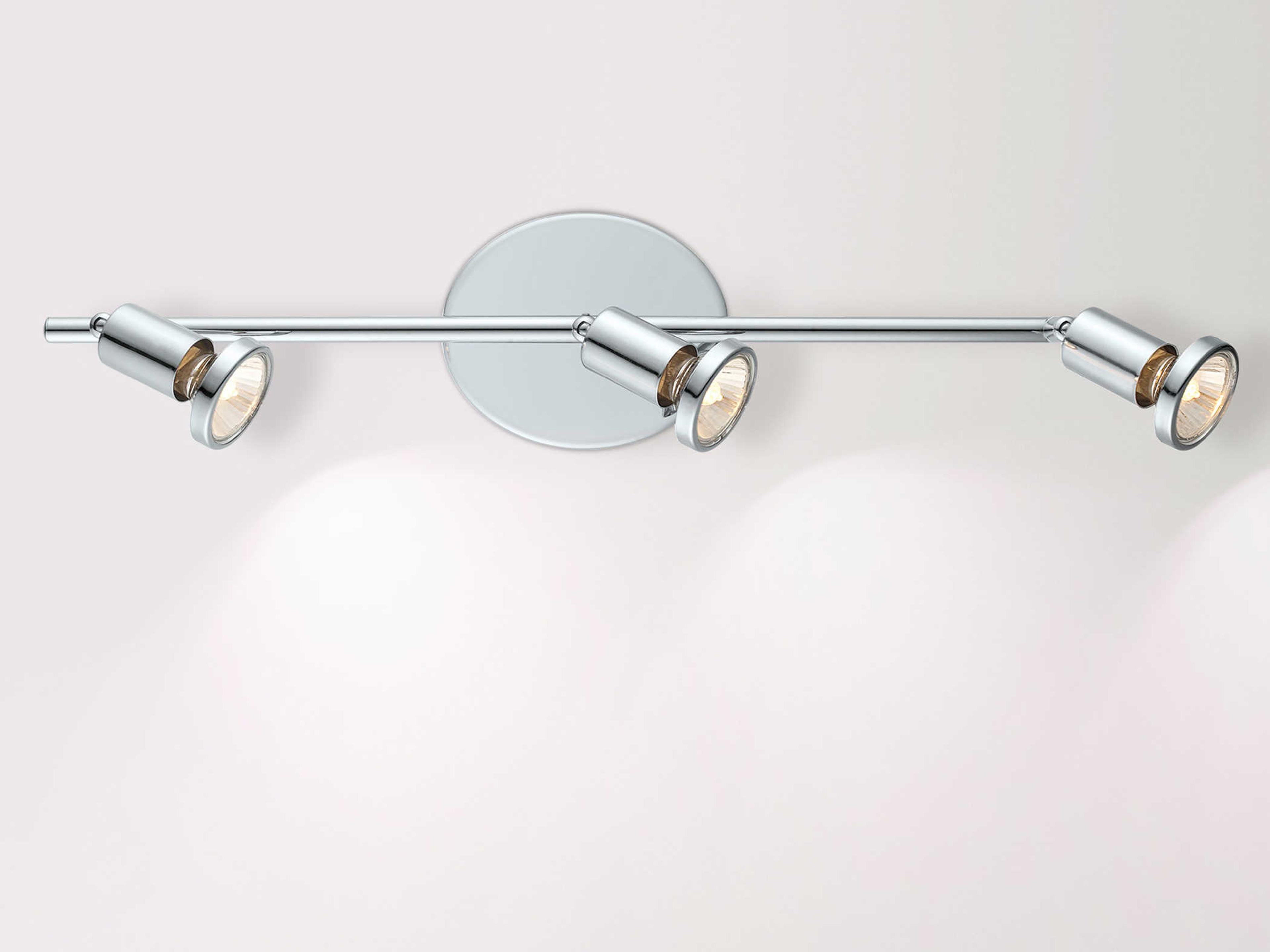 Eglo Buzz 3-Light Chrome Track & Rail Light