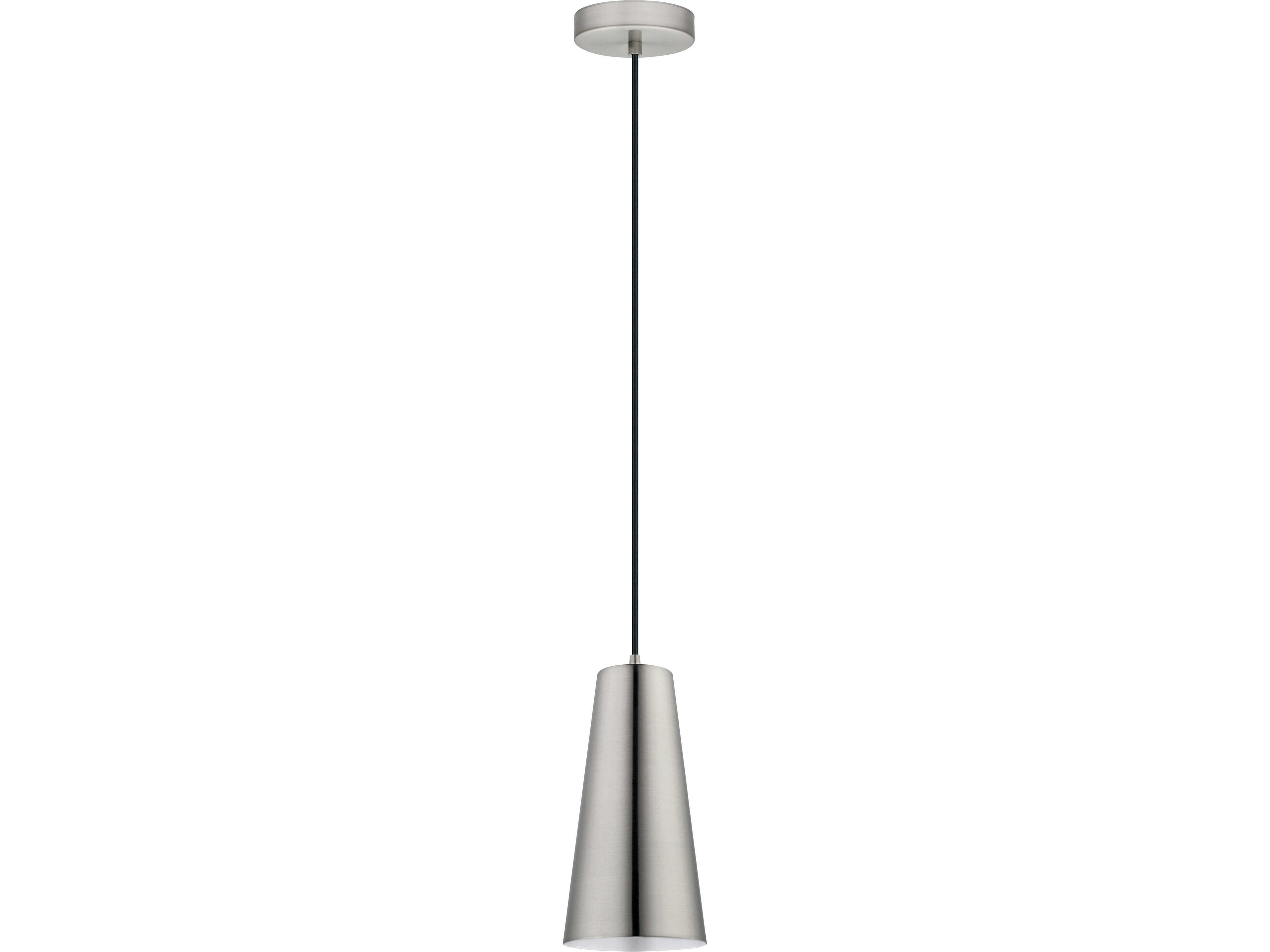 Pratella 1-Light Matte Nickel Mini Pendant