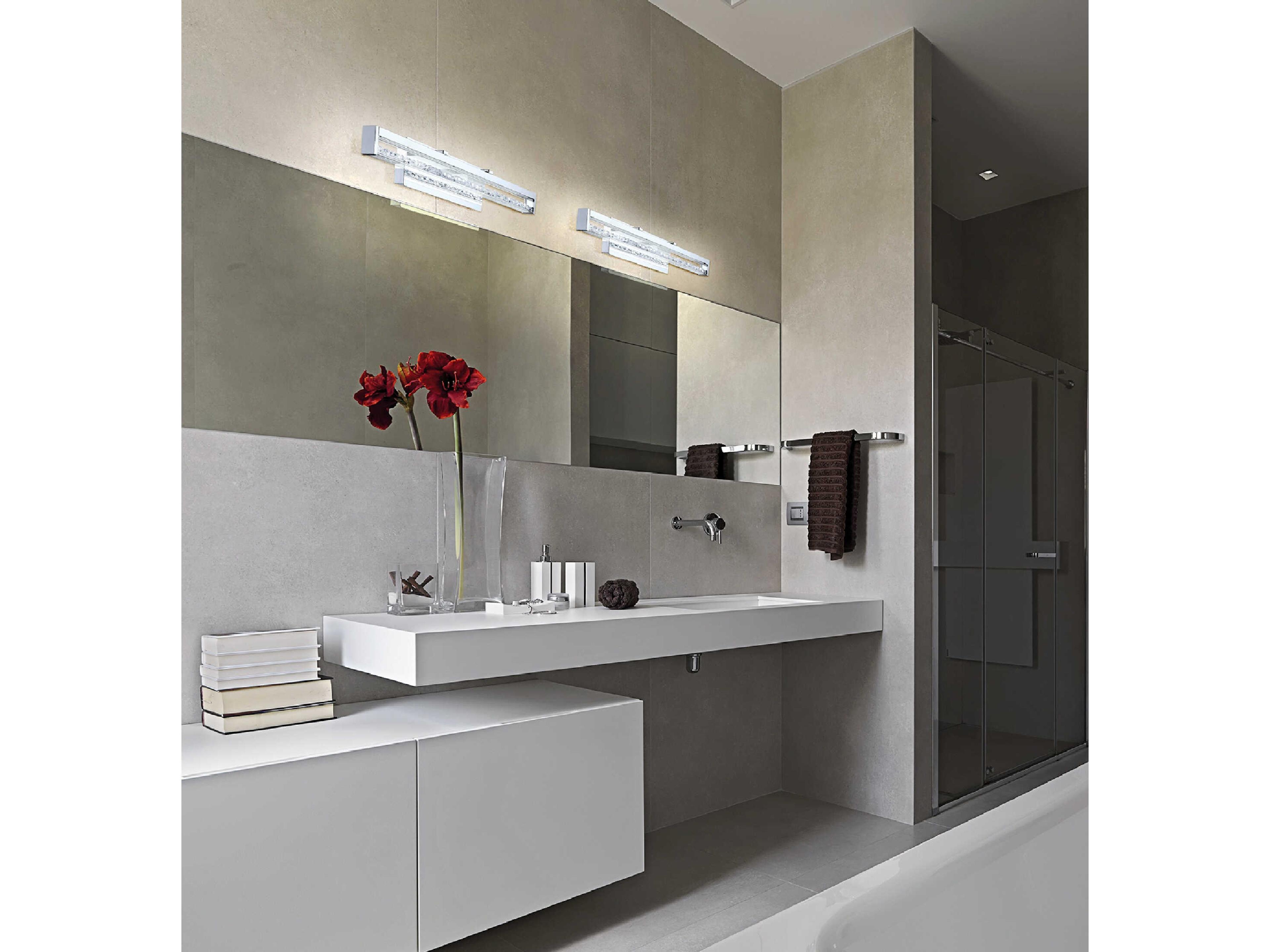 Eglo Cardito 1-Light Chrome Vanity Light