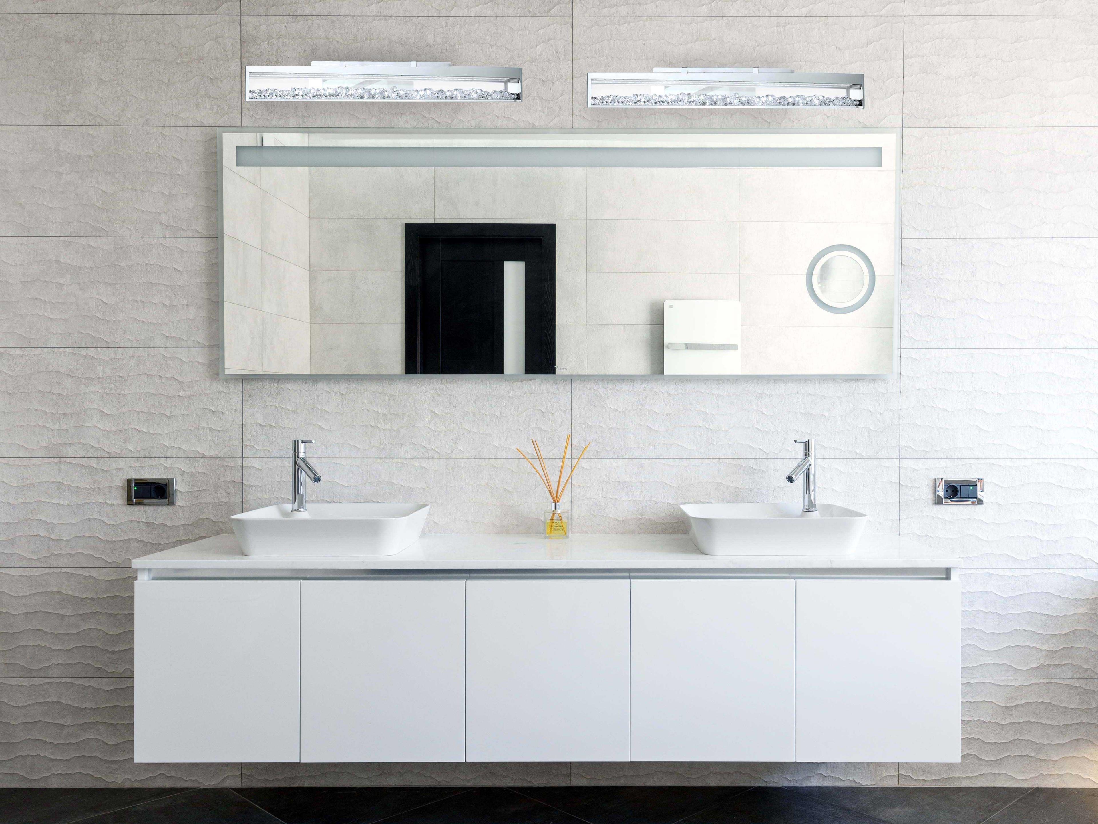 Eglo Cardito 1-Light Chrome Vanity Light