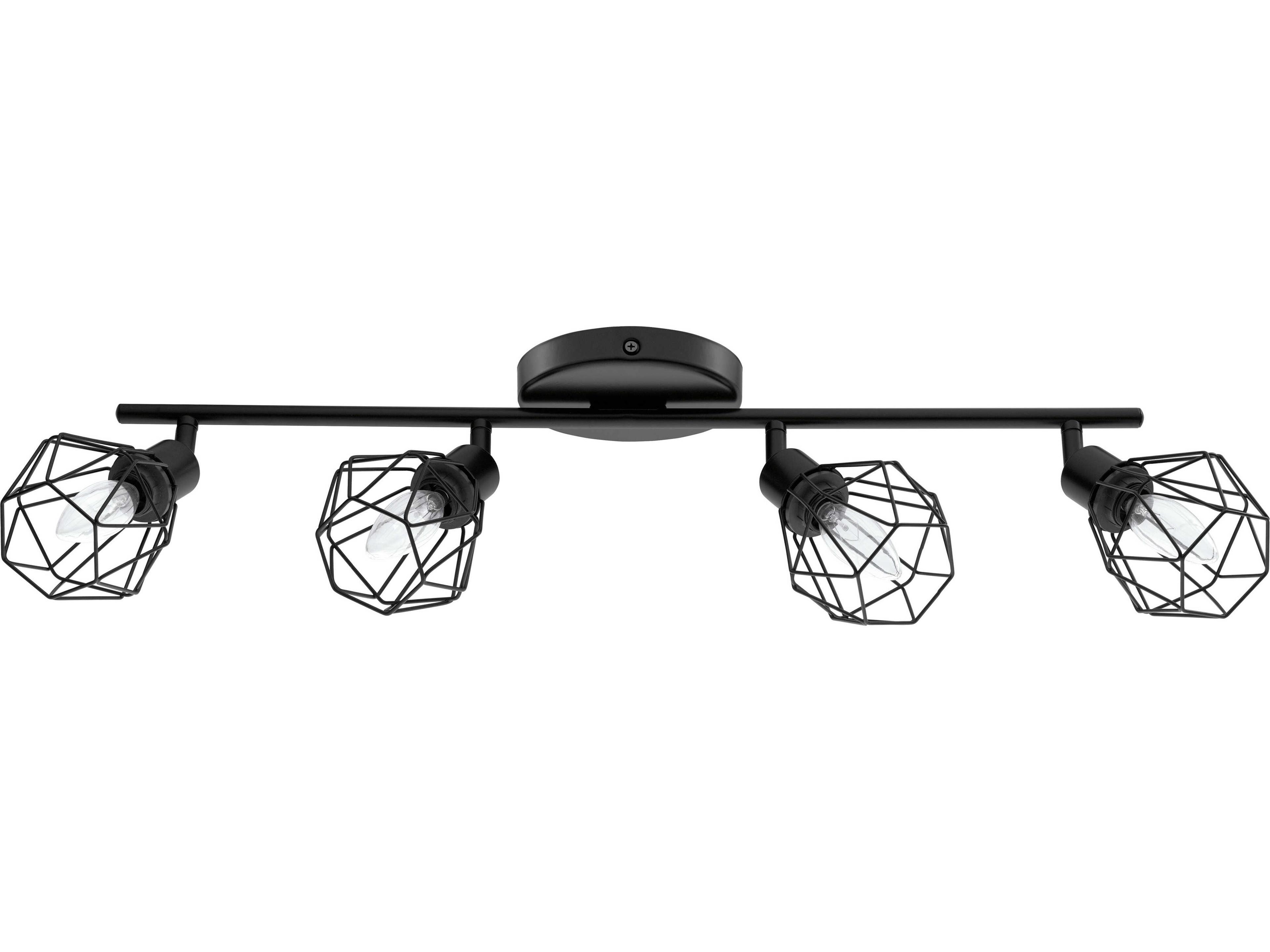 Zapata 4-Light Matte Black Track & Rail Light