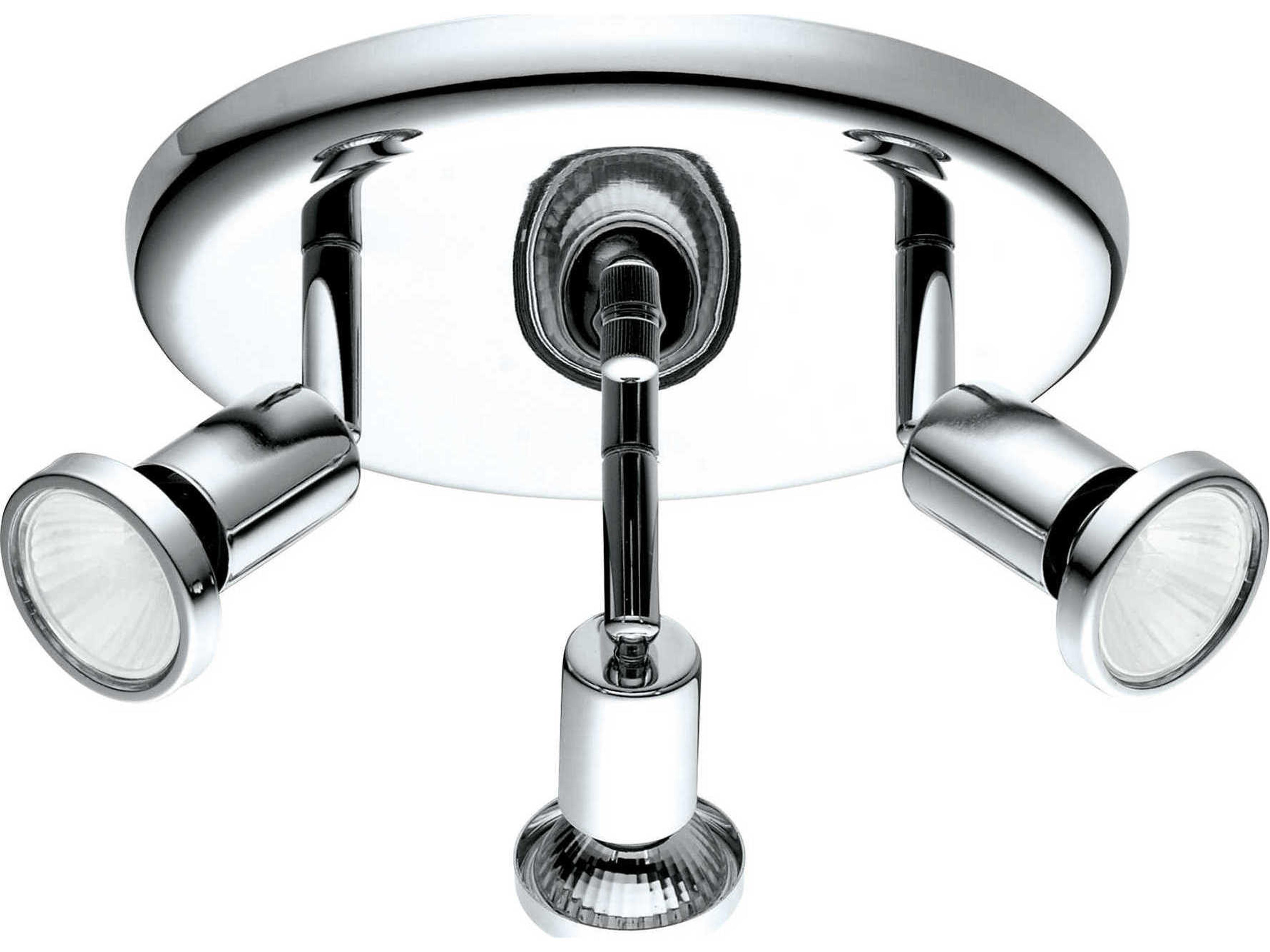 Buzz 3-Light Chrome Spot Light