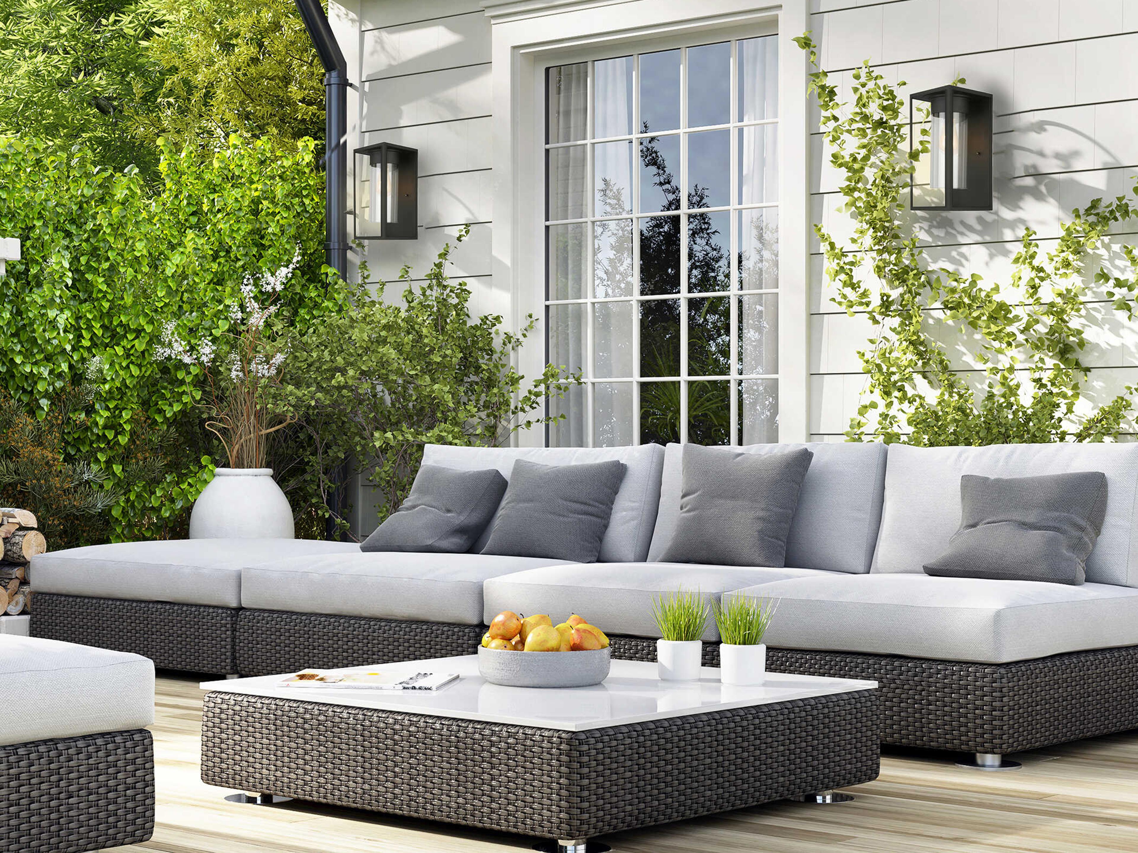 Eglo Walker Hill 1-Light Outdoor Wall Light