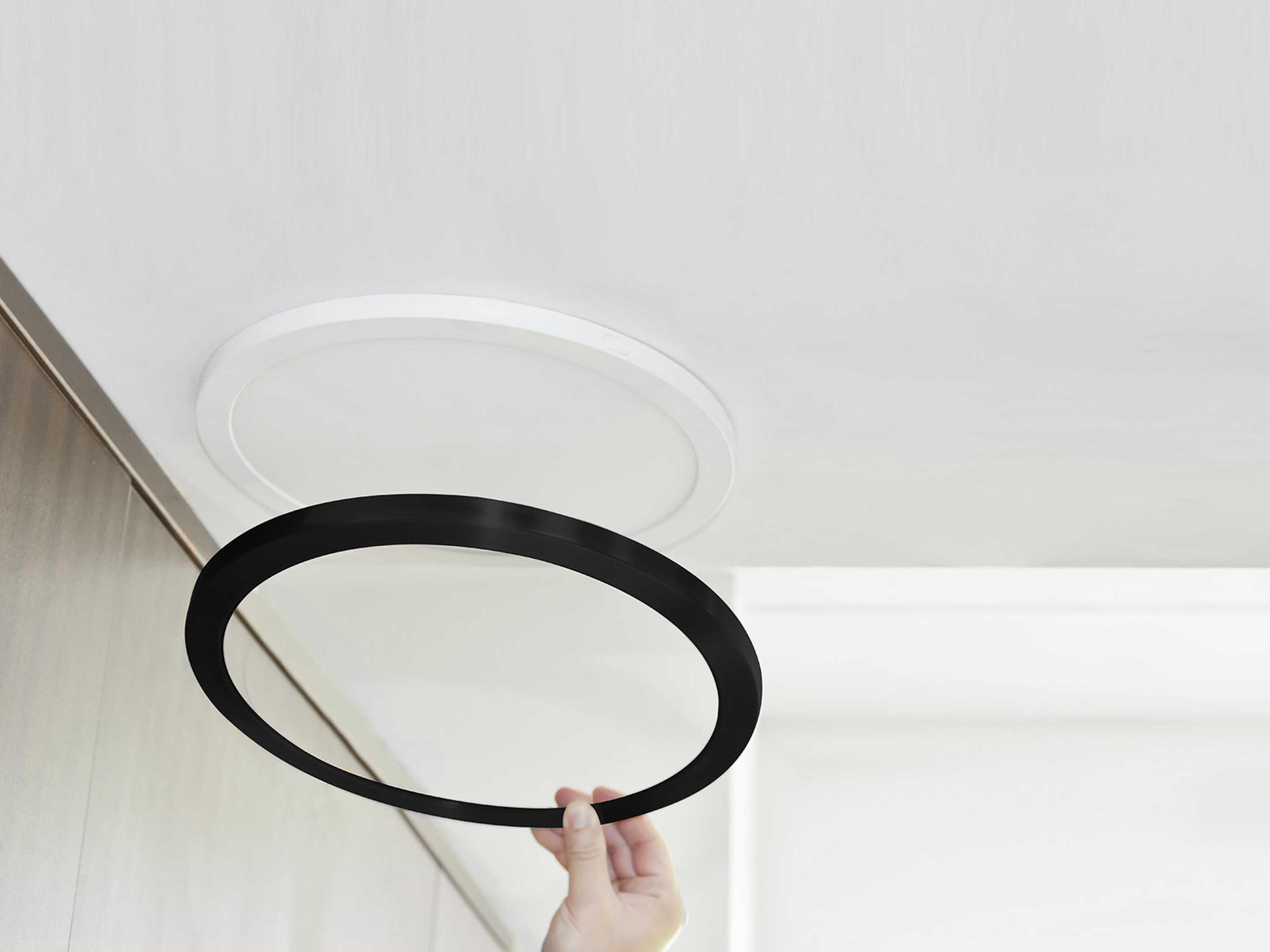 Eglo Trago Black Chrome Magnetic Trim