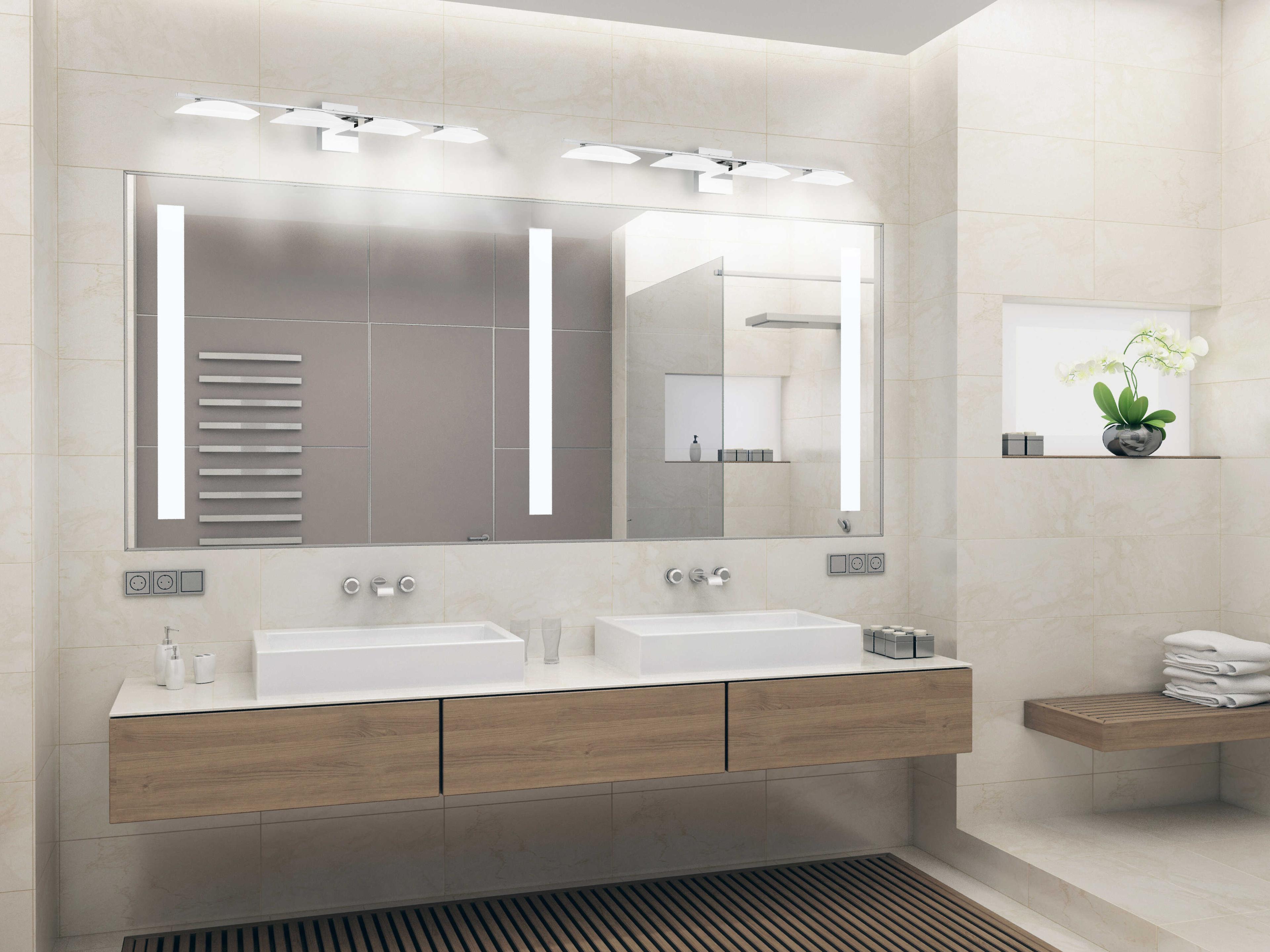 Eglo Matrass 4-Light Chrome Vanity Light