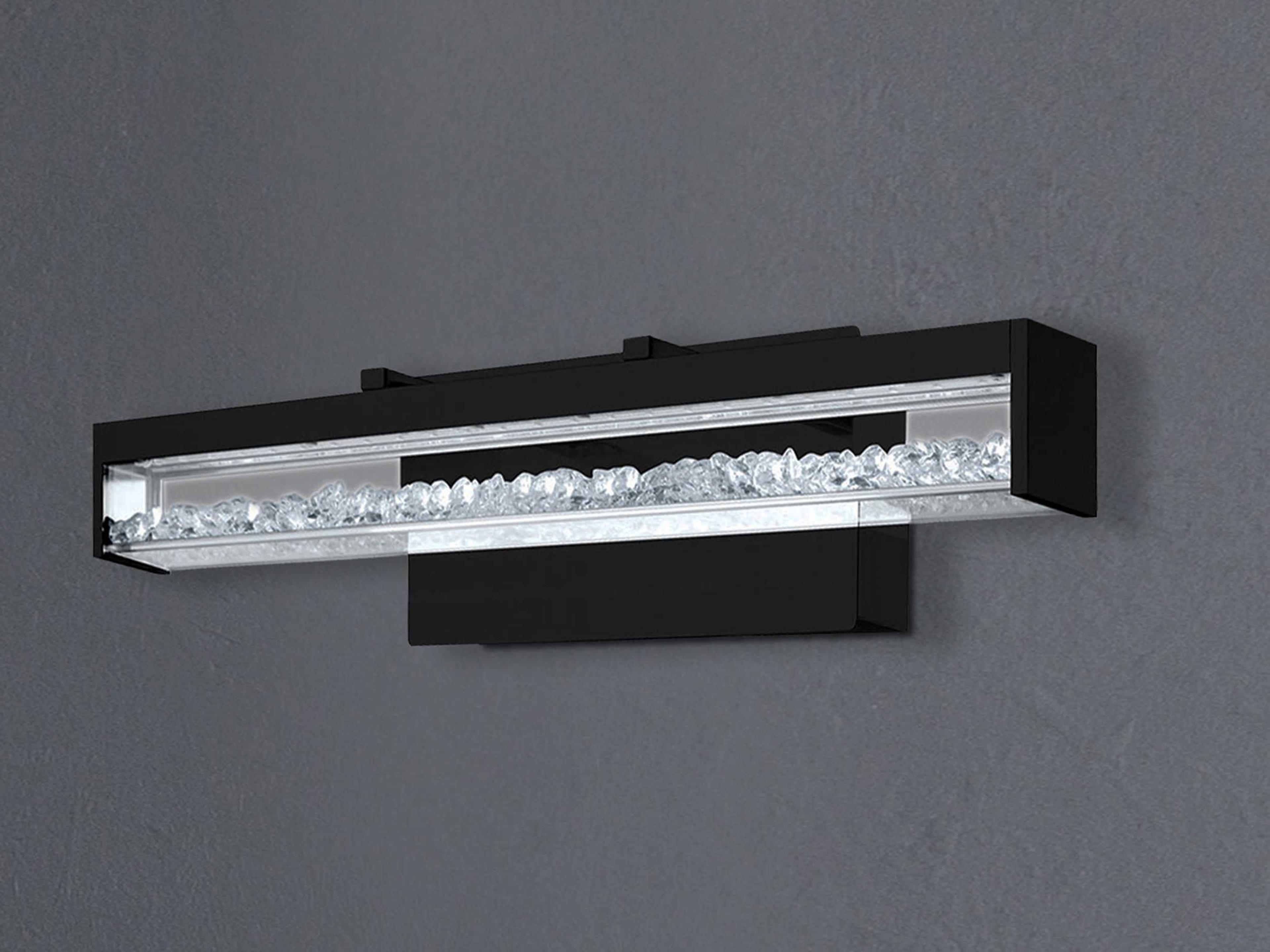 Eglo Cardito 1-Light Matte Black Vanity Light