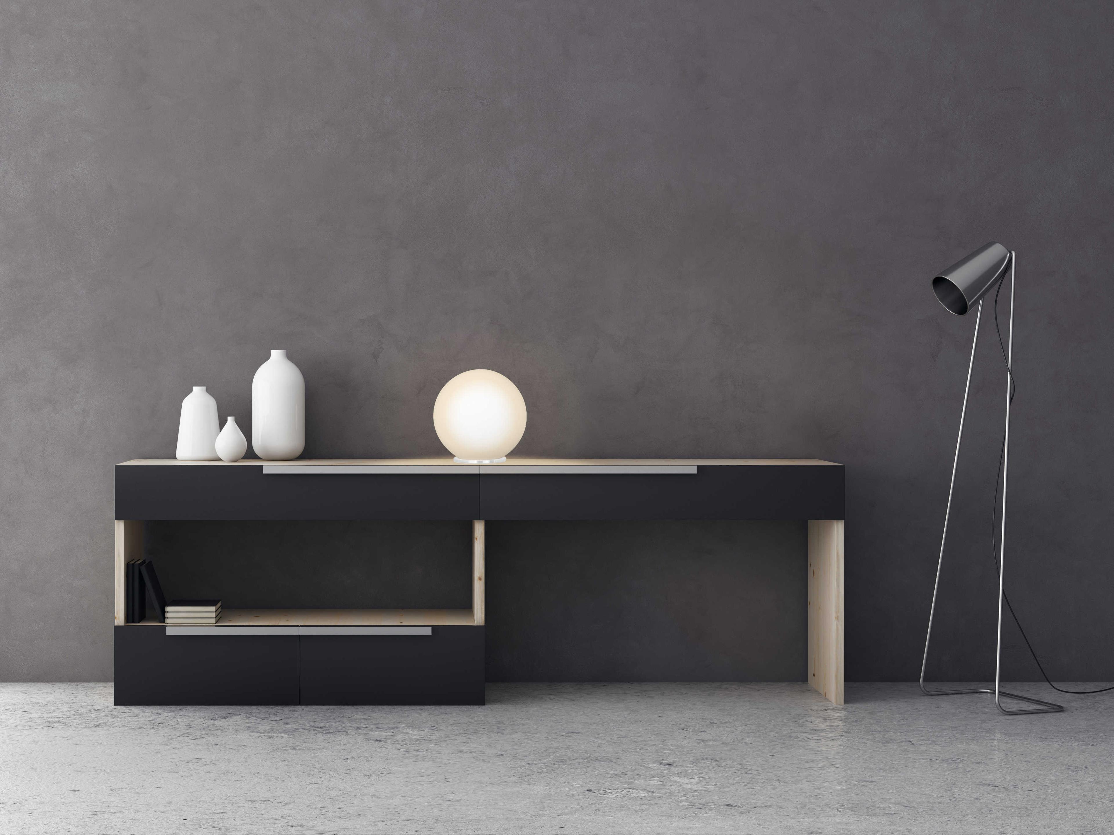 Eglo Rondo White Opal Frosted Glass Table Lamp