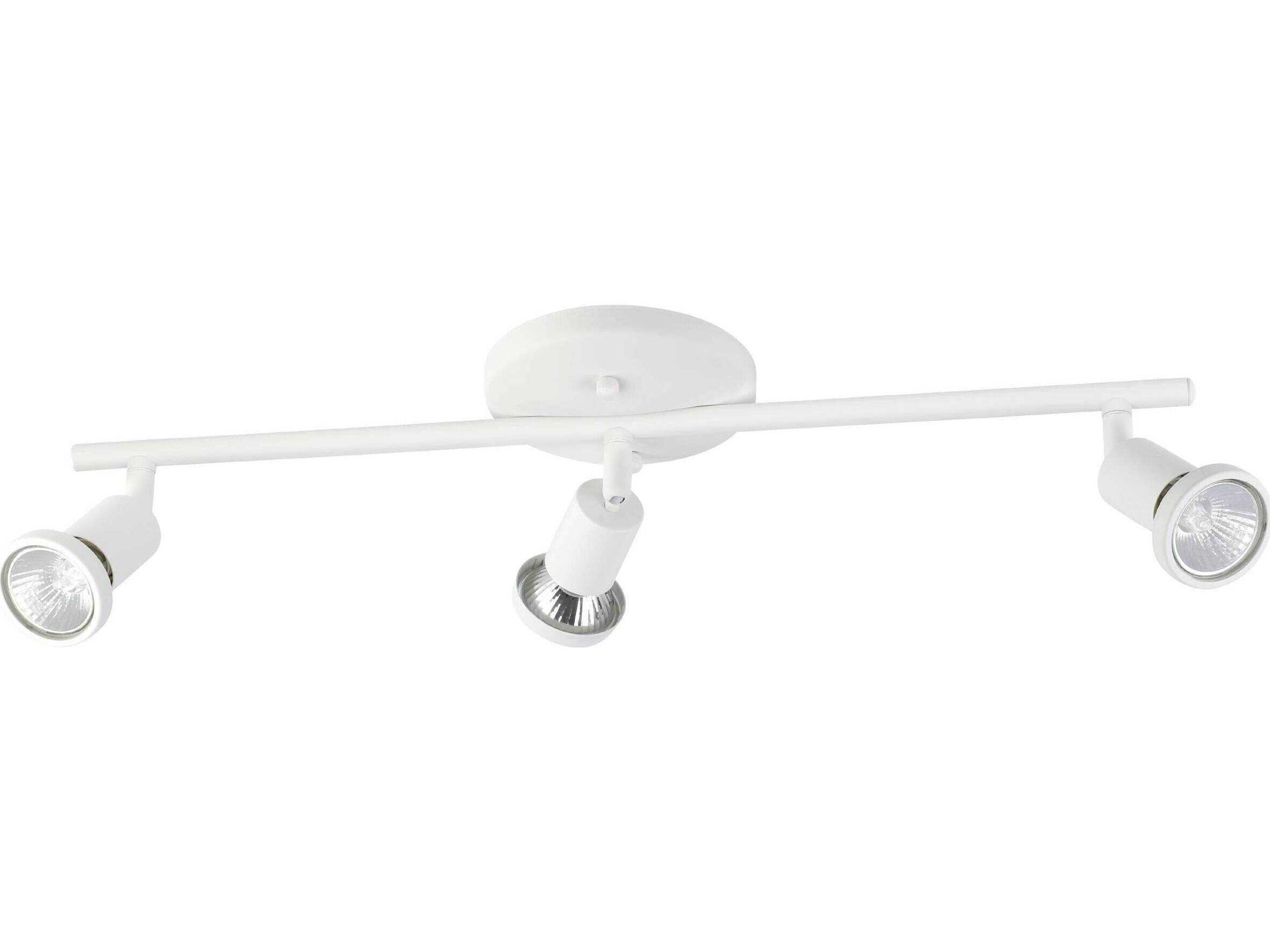 Tremendo 3-Light White Track & Rail Light