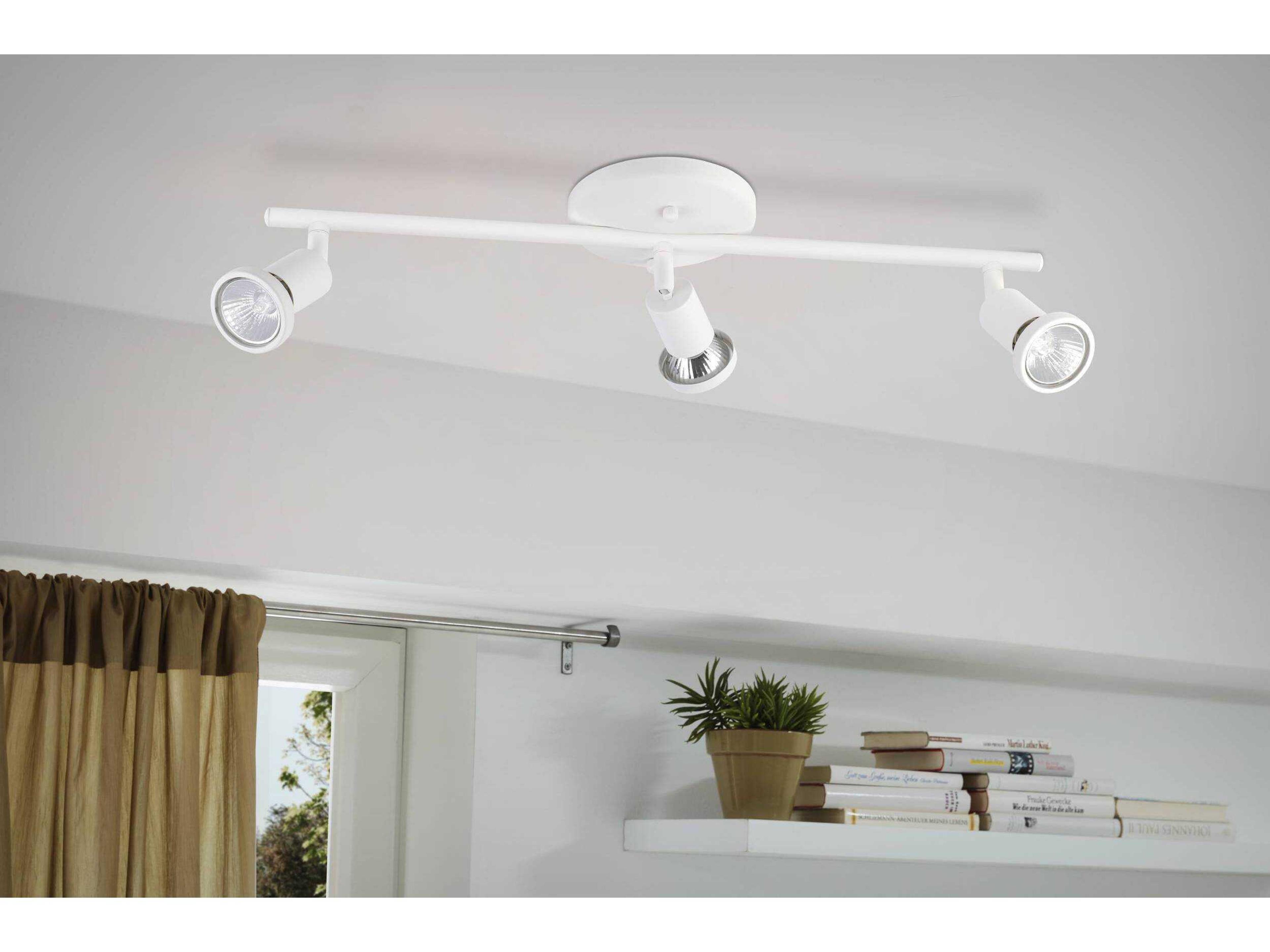 Eglo Tremendo 3-Light White Track & Rail Light