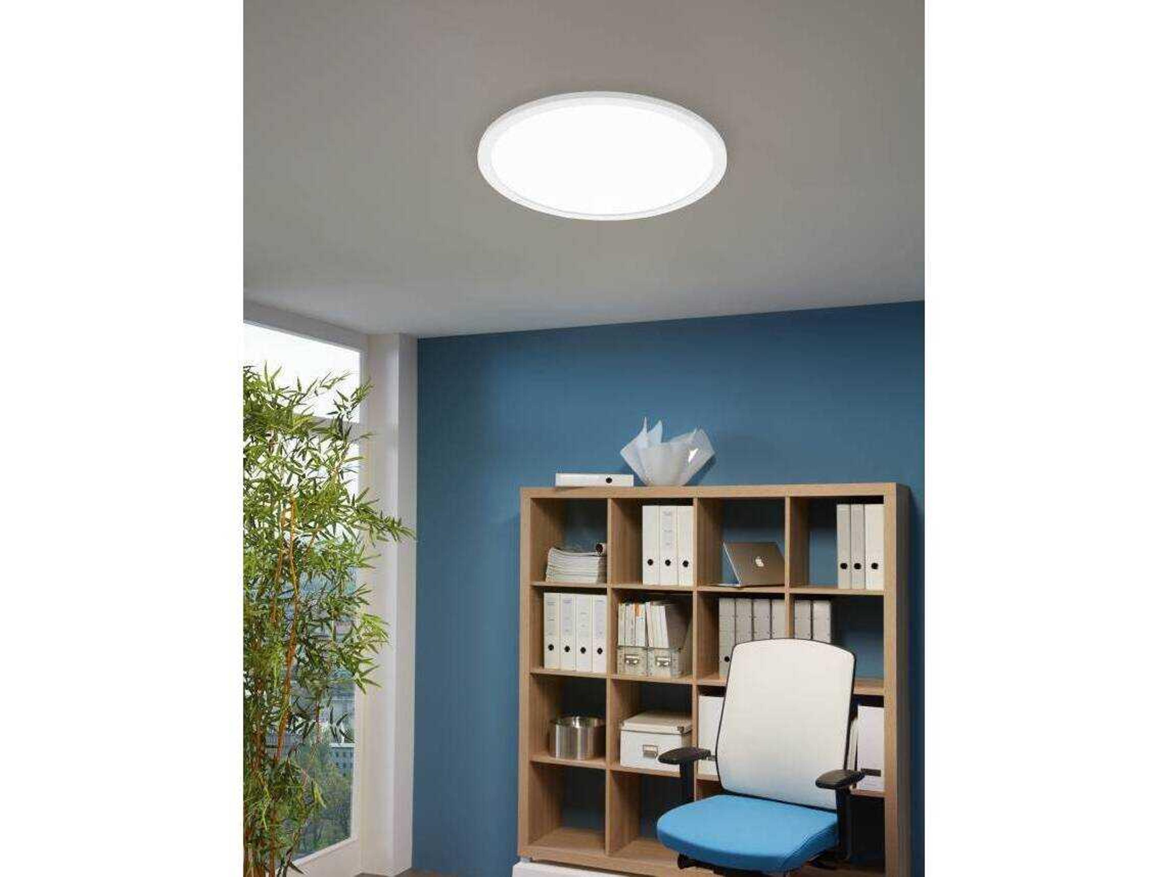 Eglo Trago White Round Flush Mount