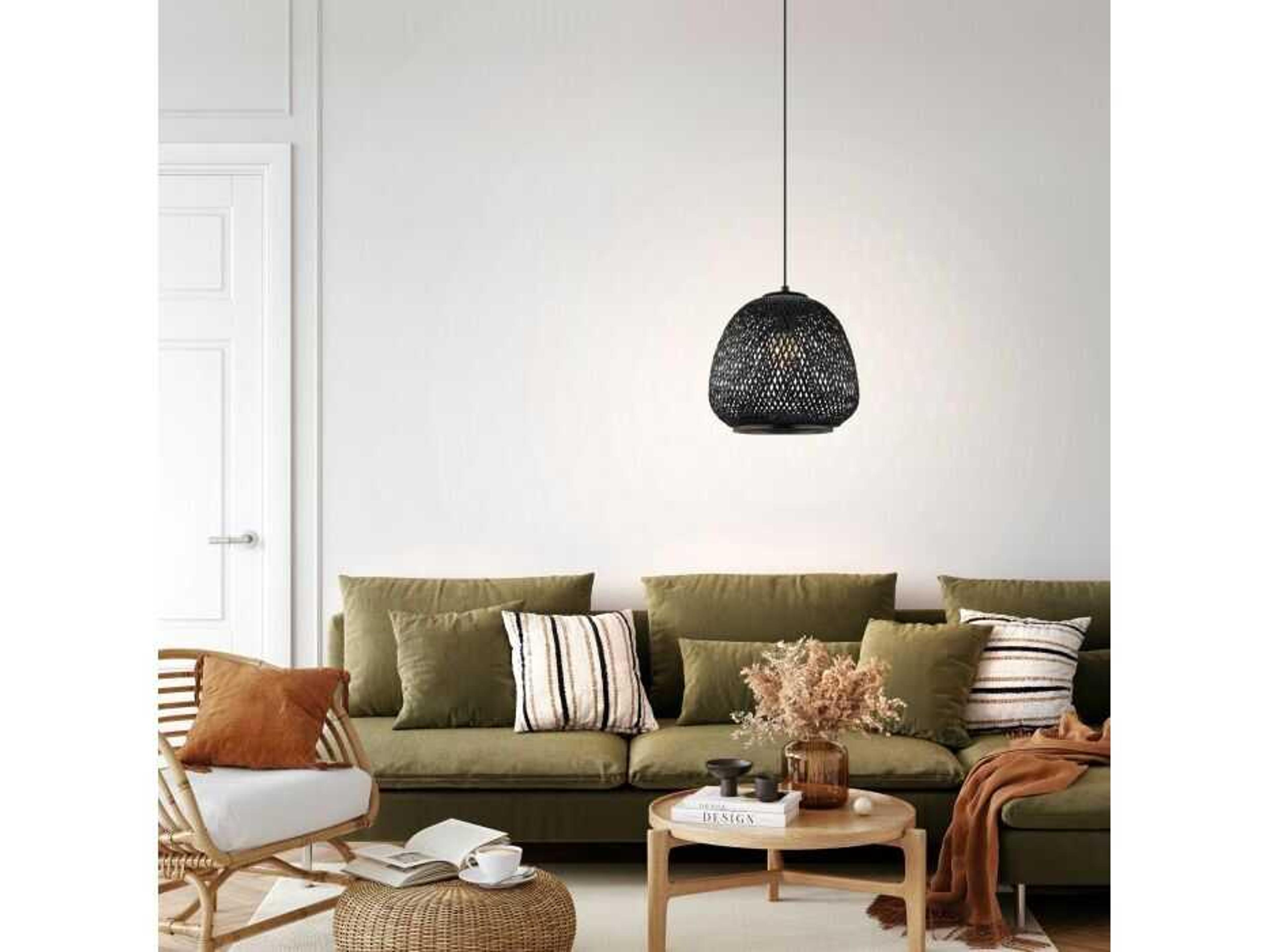 Eglo Dembleby 3-Light Black Pendant