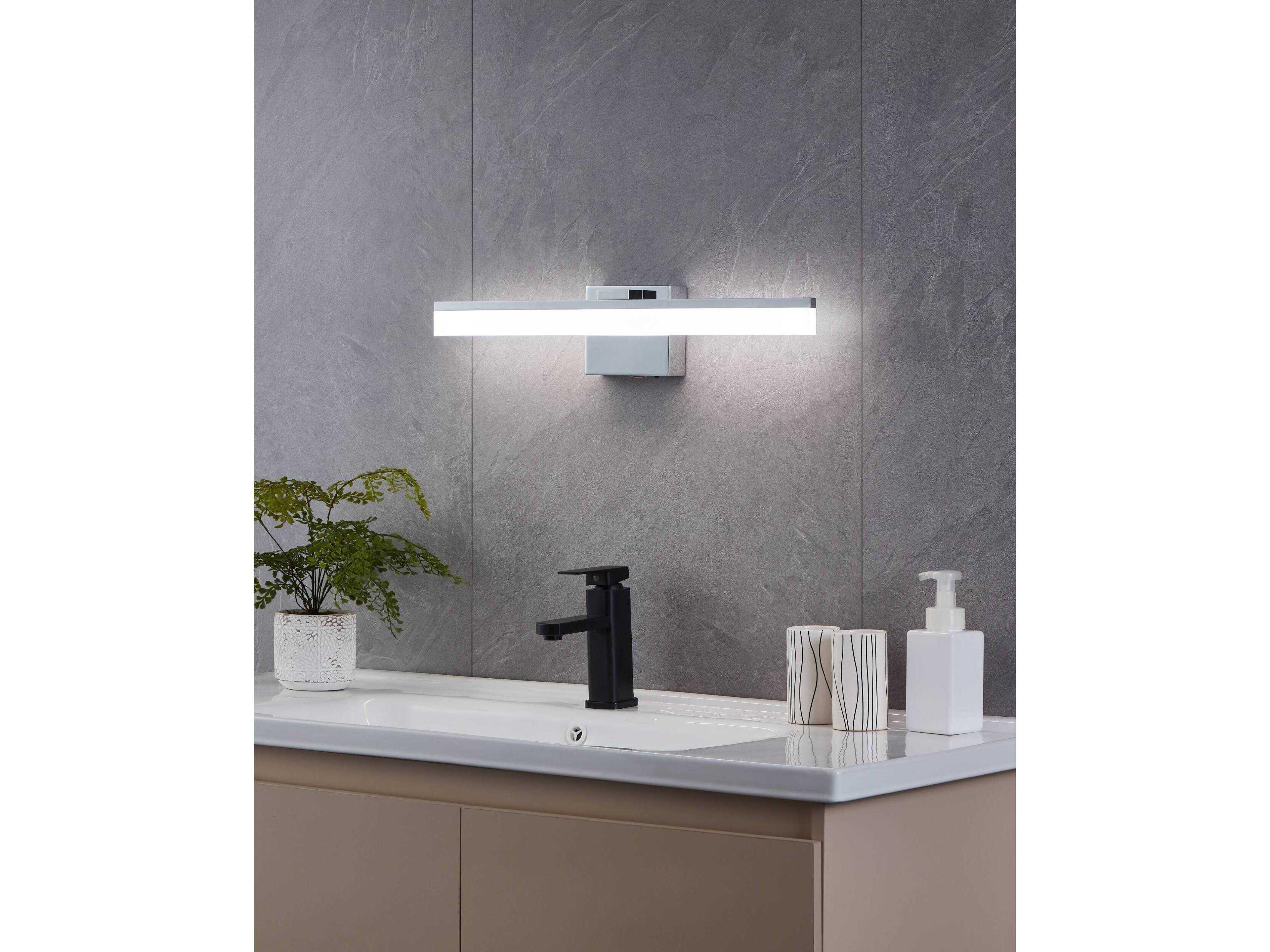 Eglo Palmital 1-Light Chrome Vanity Light