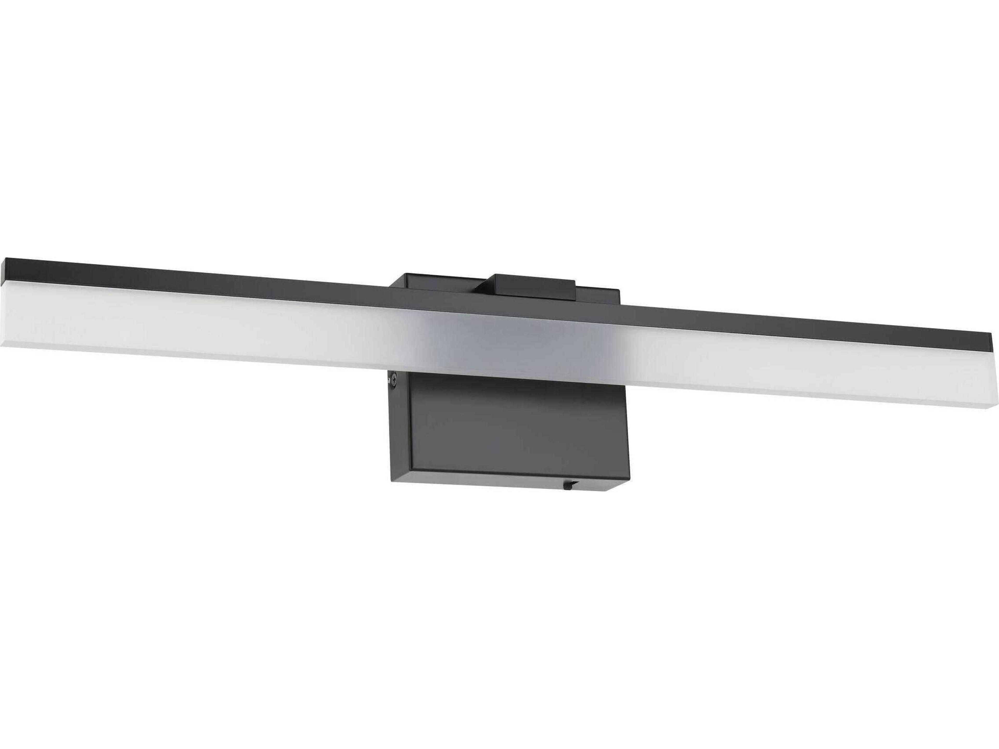 Palmital 1-Light Black Vanity Light
