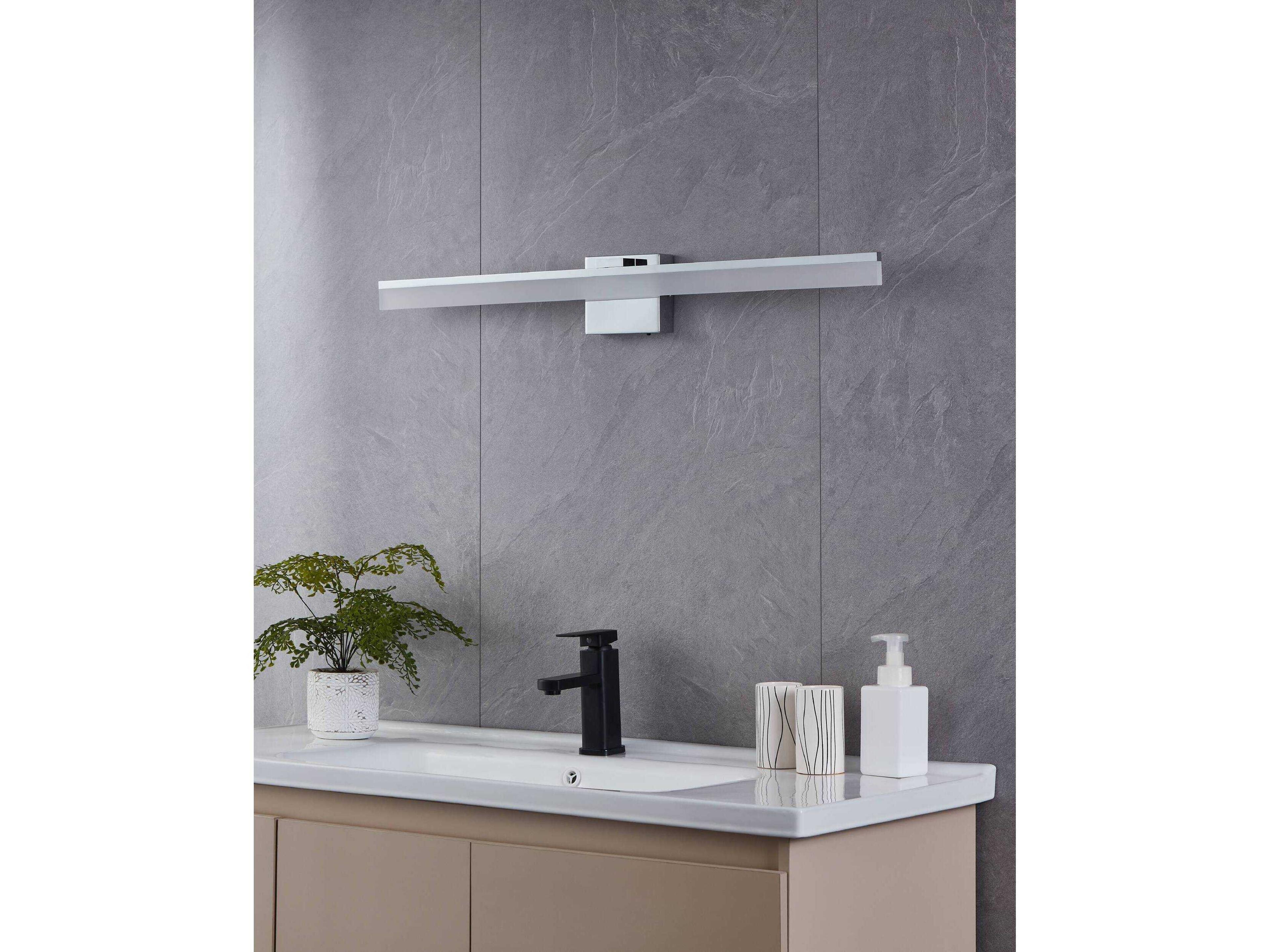 Eglo Palmital 1-Light Chrome Vanity Light