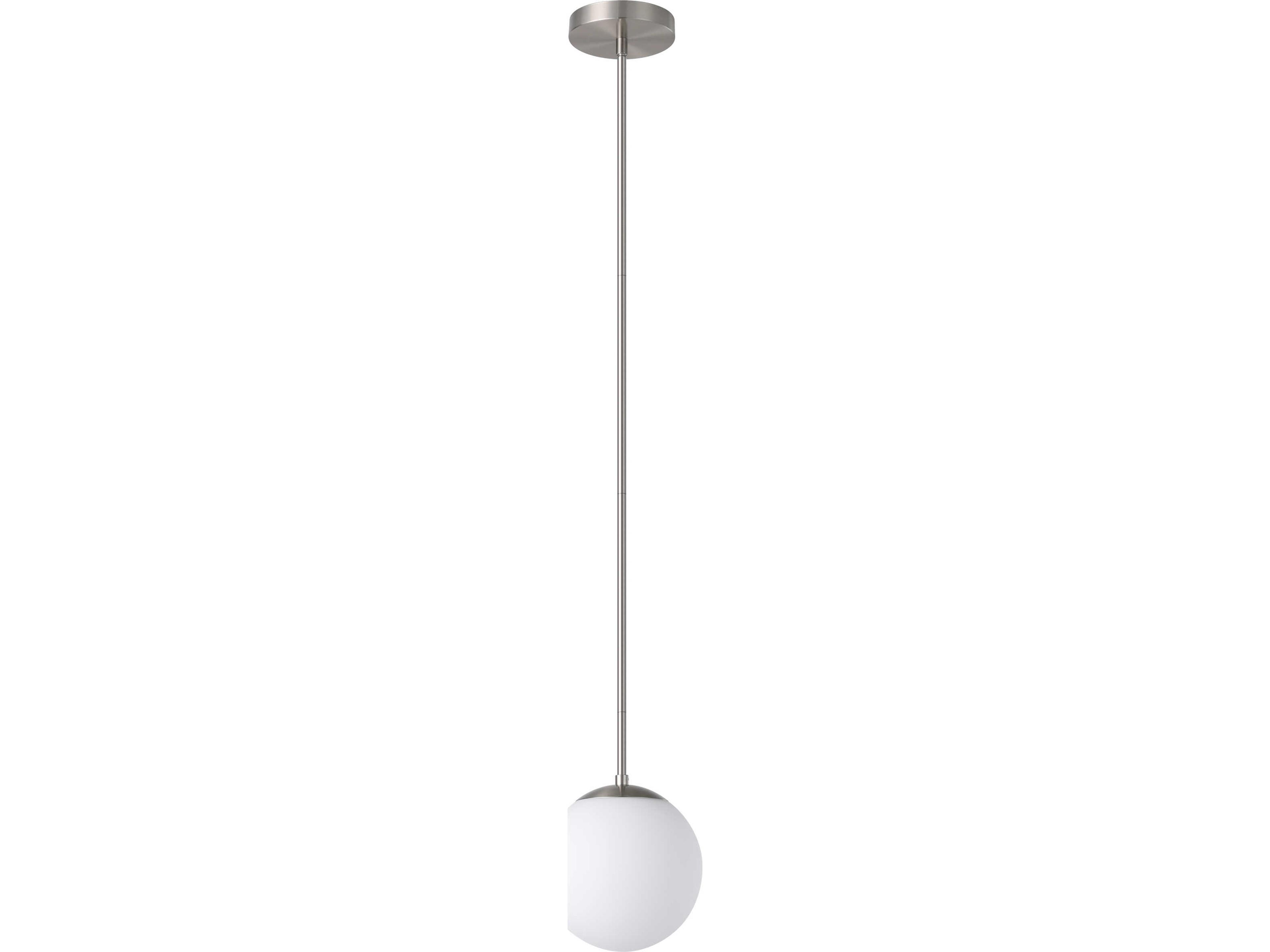 Eglo Rondo 1-Light Matte Nickel Globe Mini Pendant