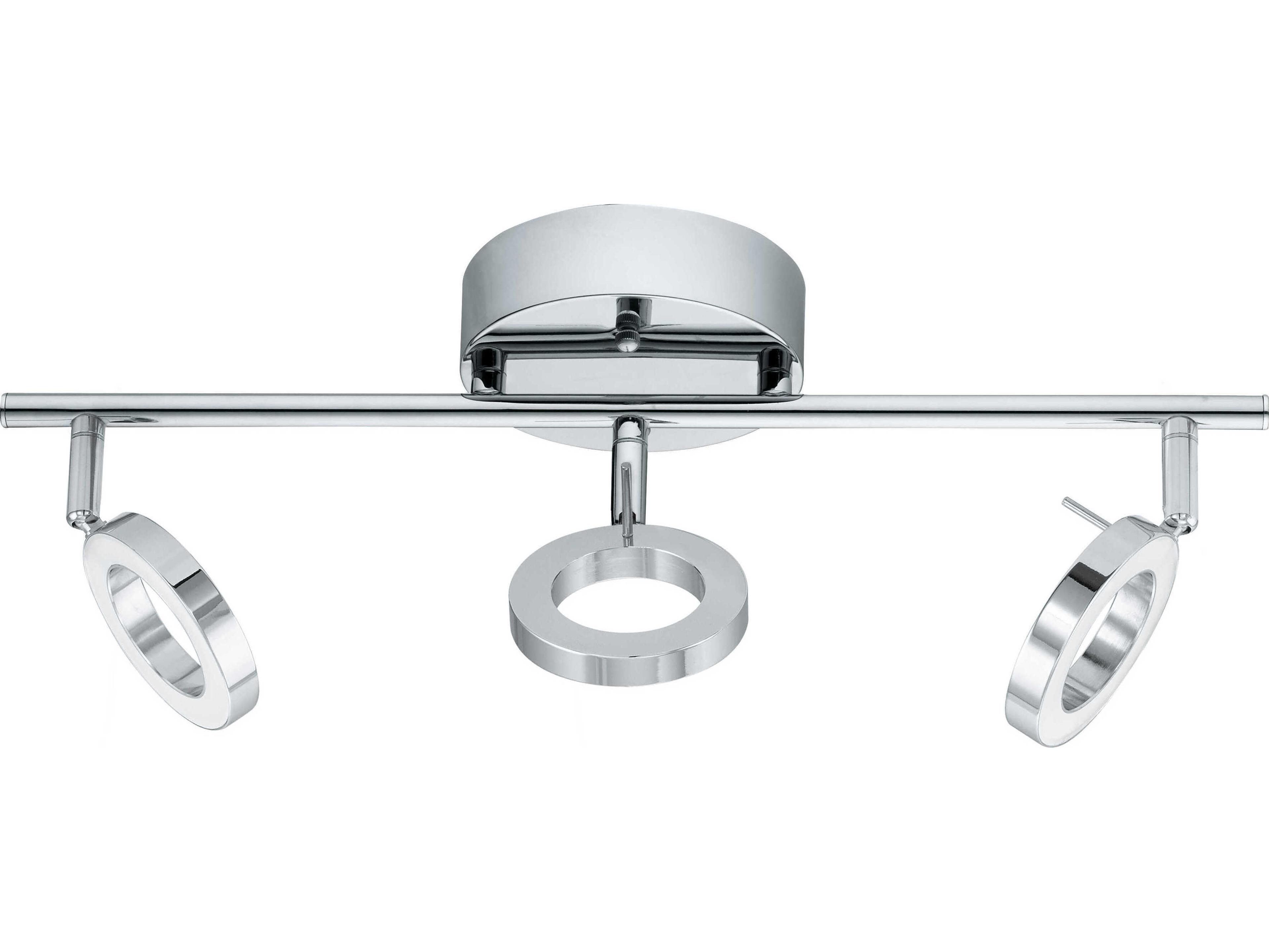 Naudella 3-Light Chrome Track & Rail Light