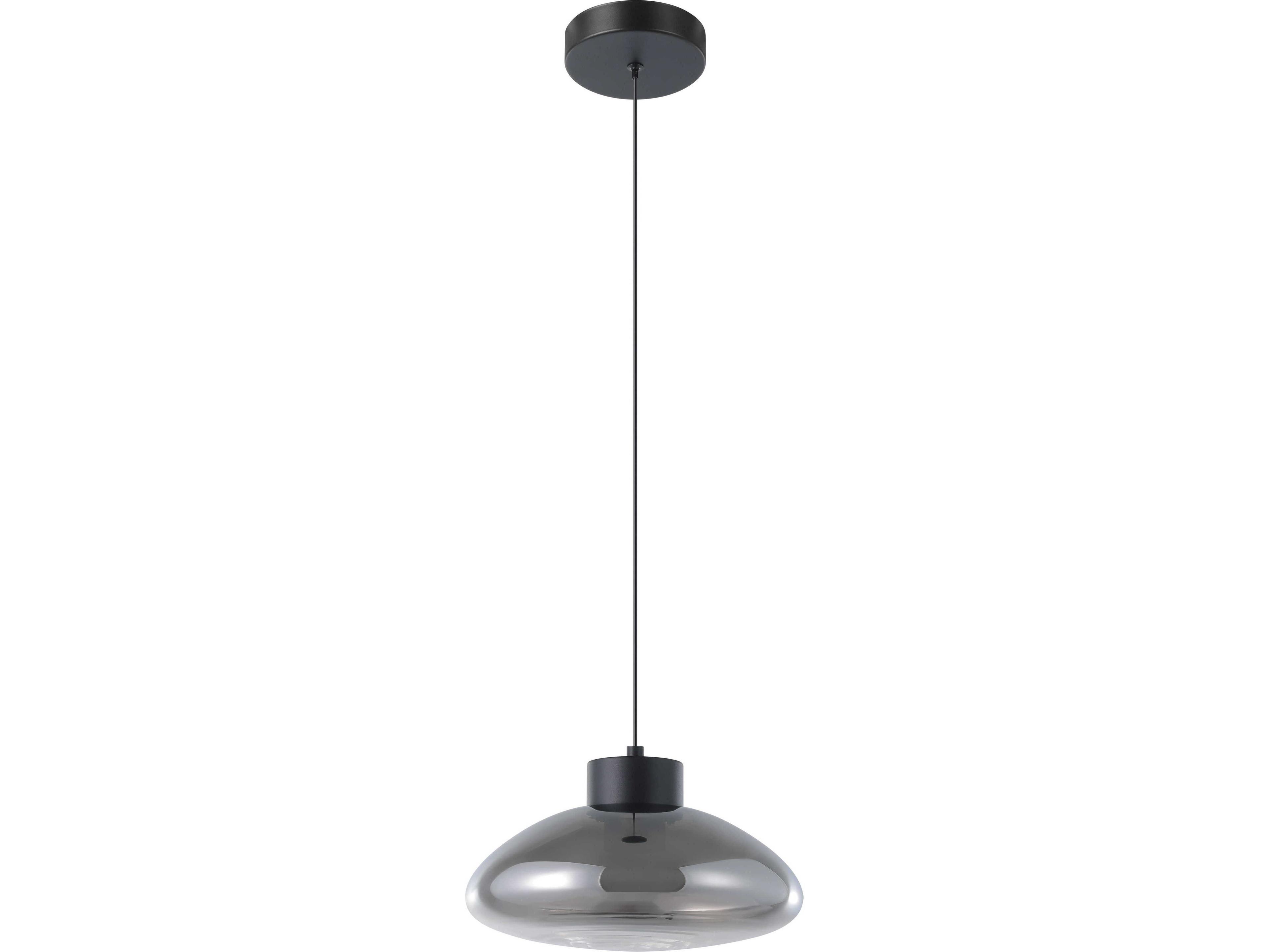 Eglo Sarnarra 1-Light Black Mini Pendant