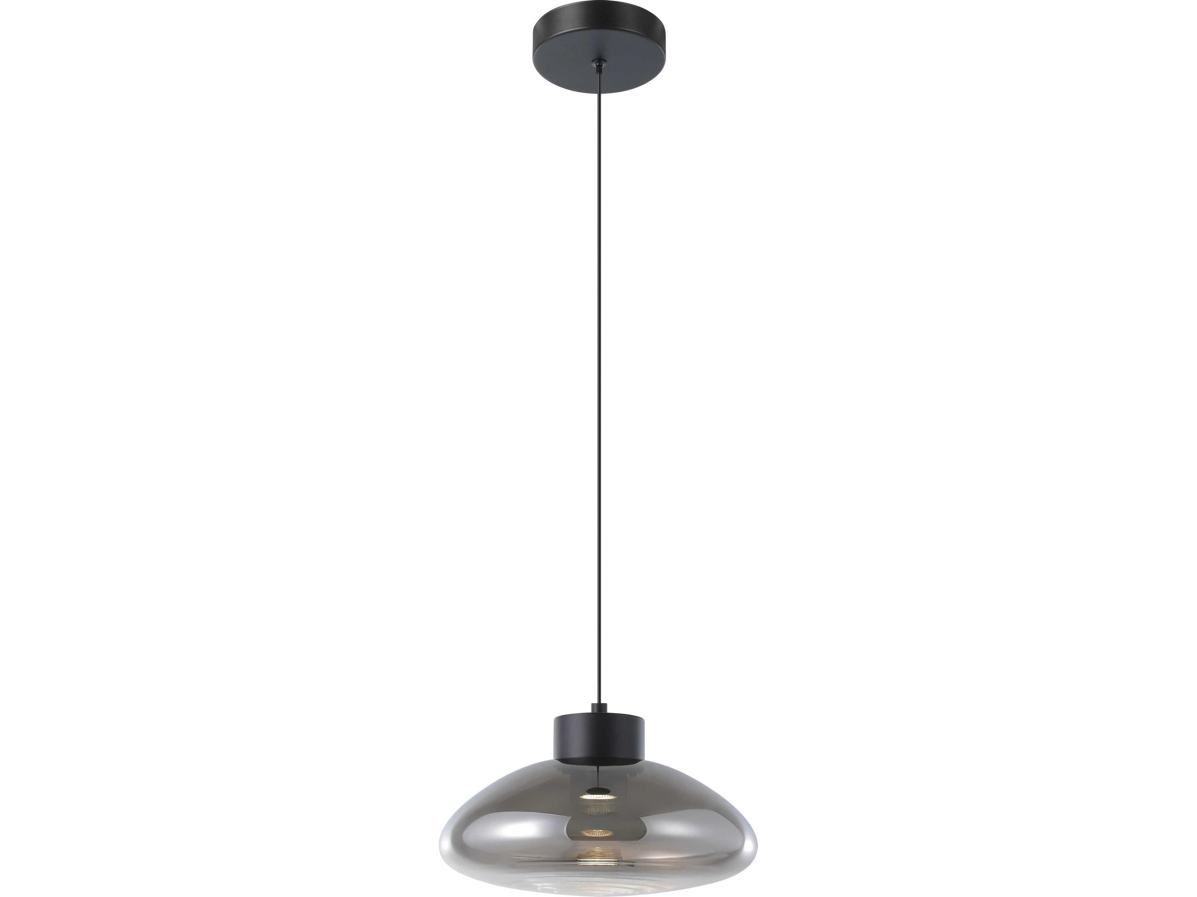 Eglo Sarnarra 1-Light Black Mini Pendant
