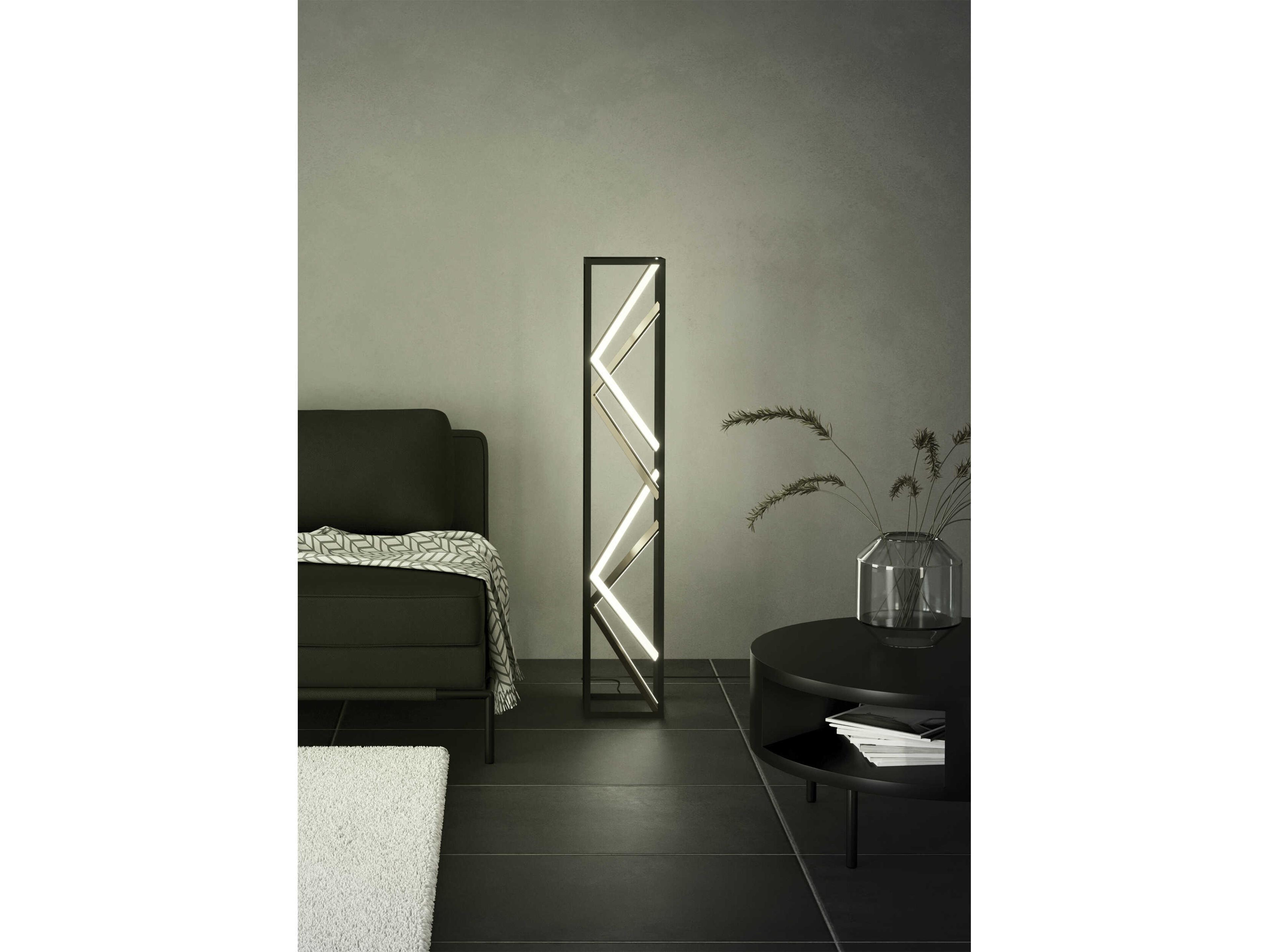 Eglo Penela Black Gold Floor Lamp