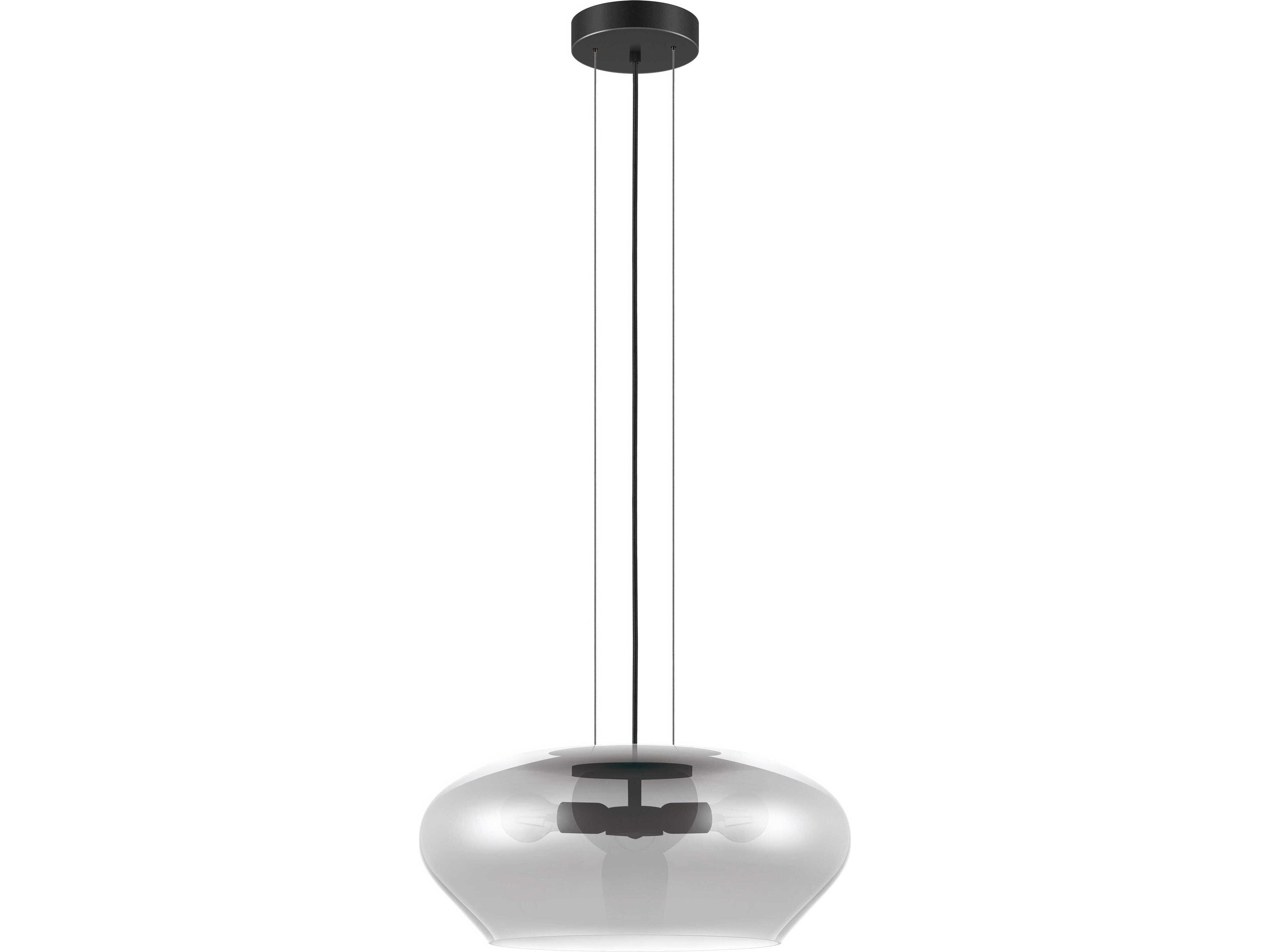 Priorat 3-Light Black Pendant