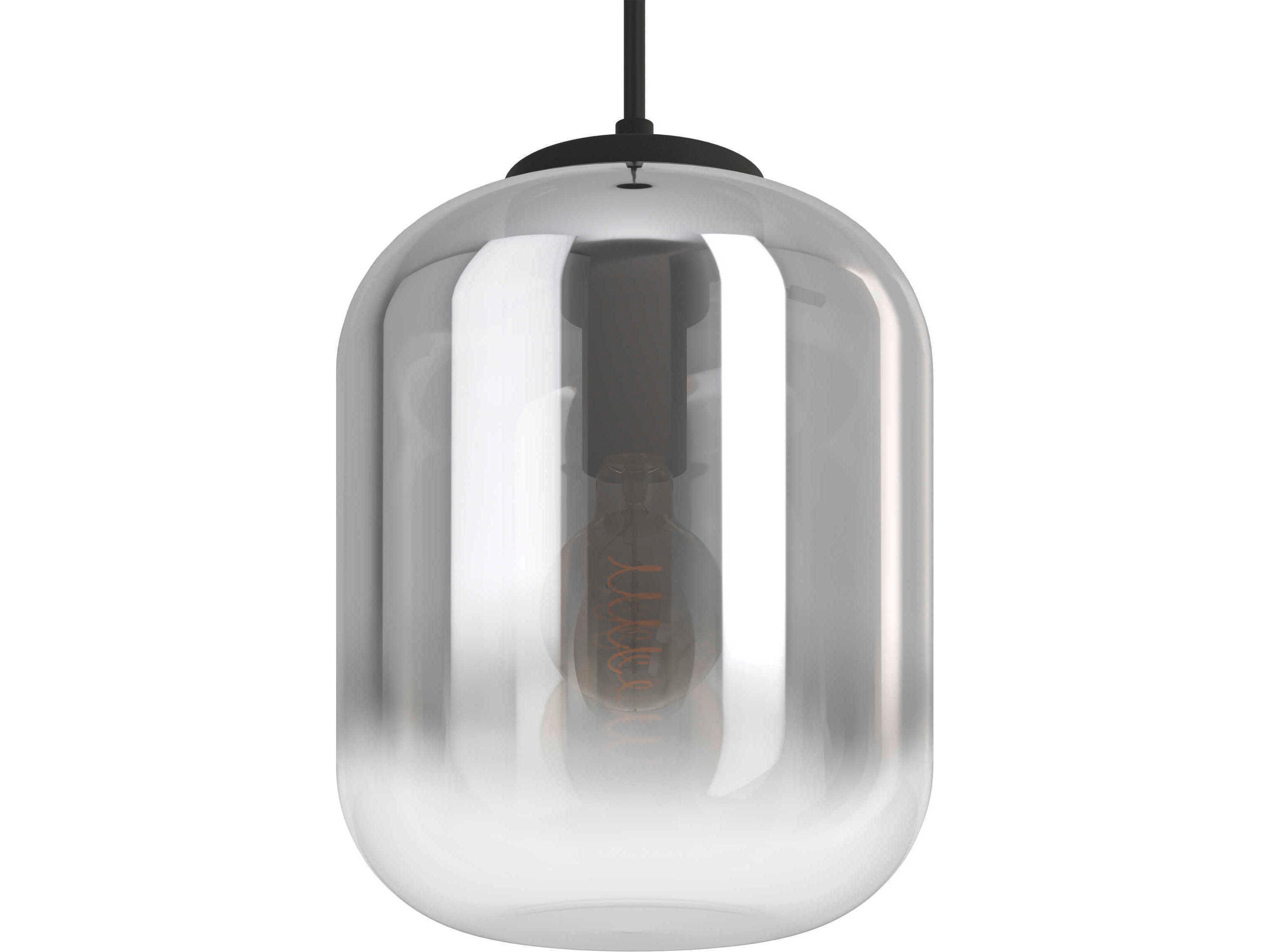 Eglo Bulciago 1-Light Black Pendant