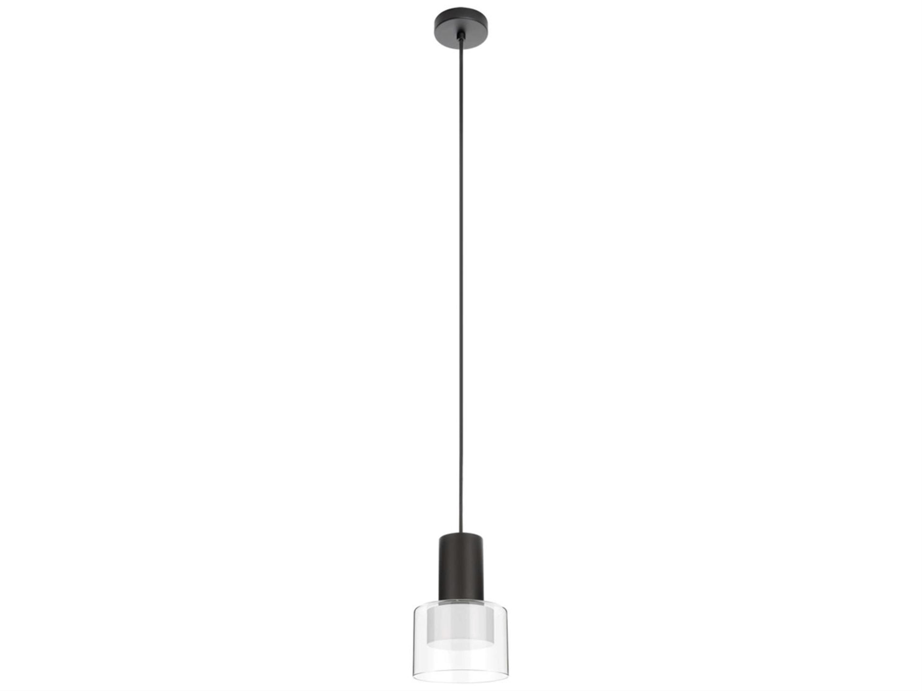 Molineros 1-Light Black Bell Mini Pendant
