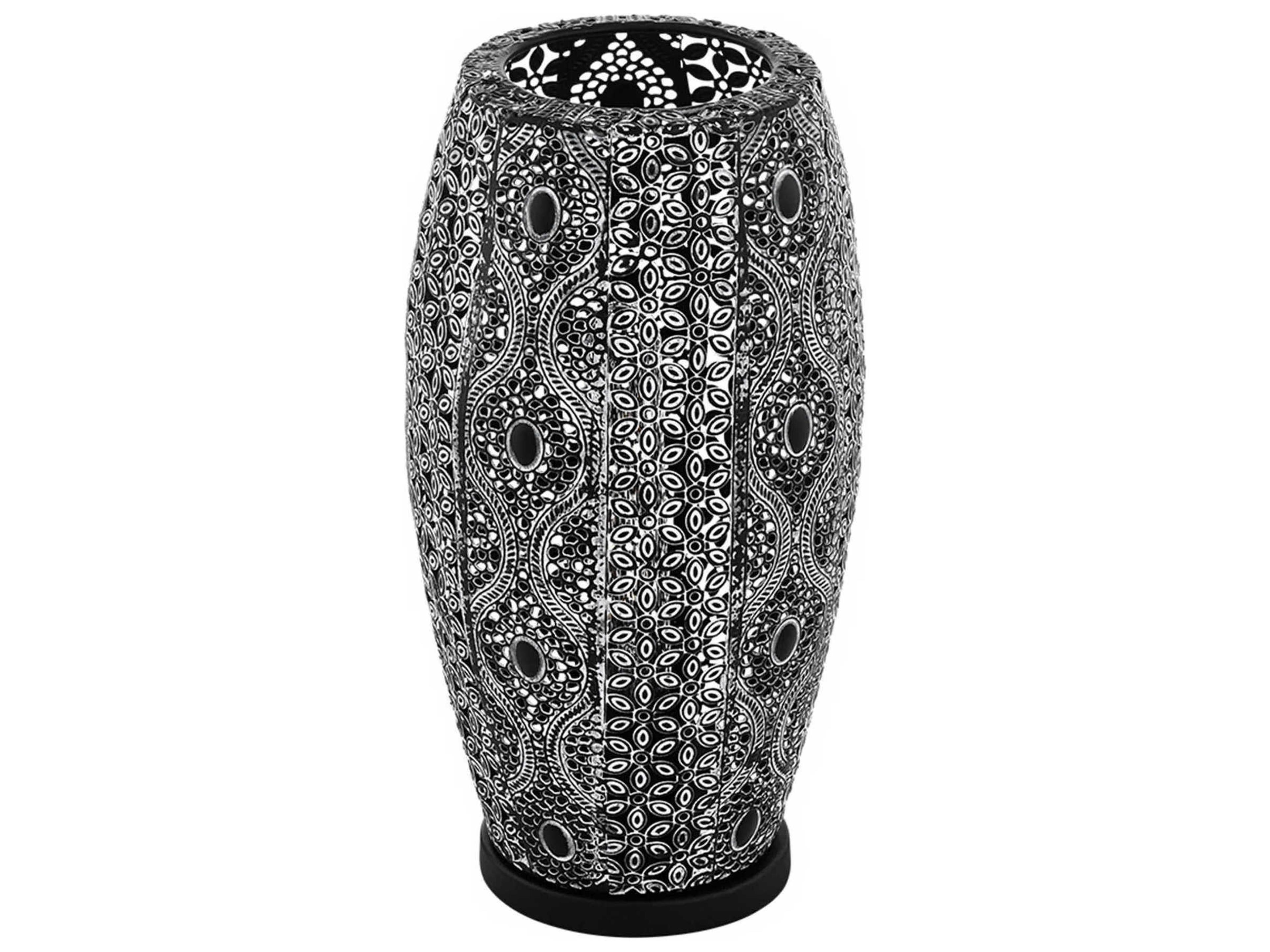 Riyadh Antique Black Metal Table Lamp