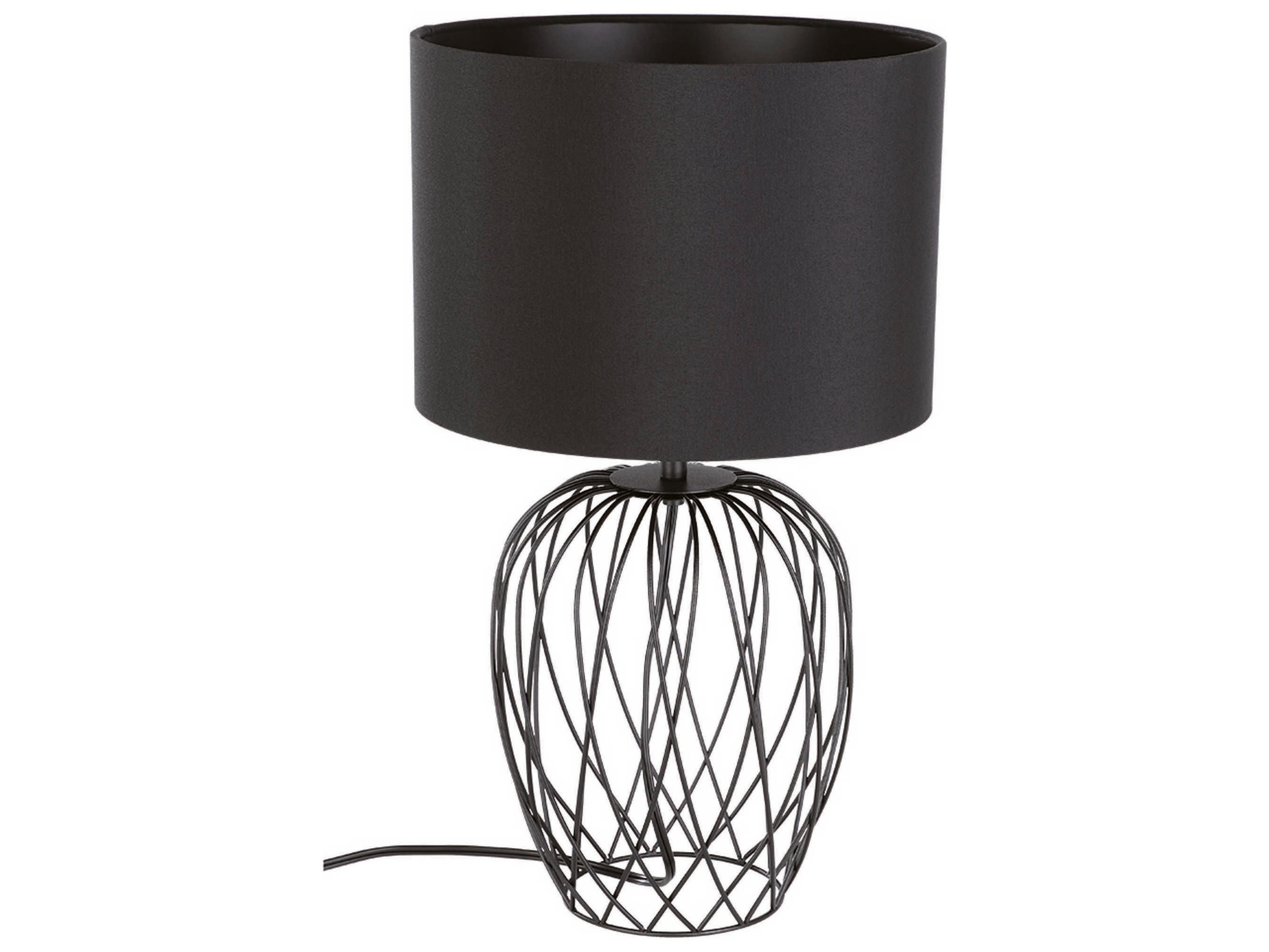 Nimlet Black Fabric Table Lamp