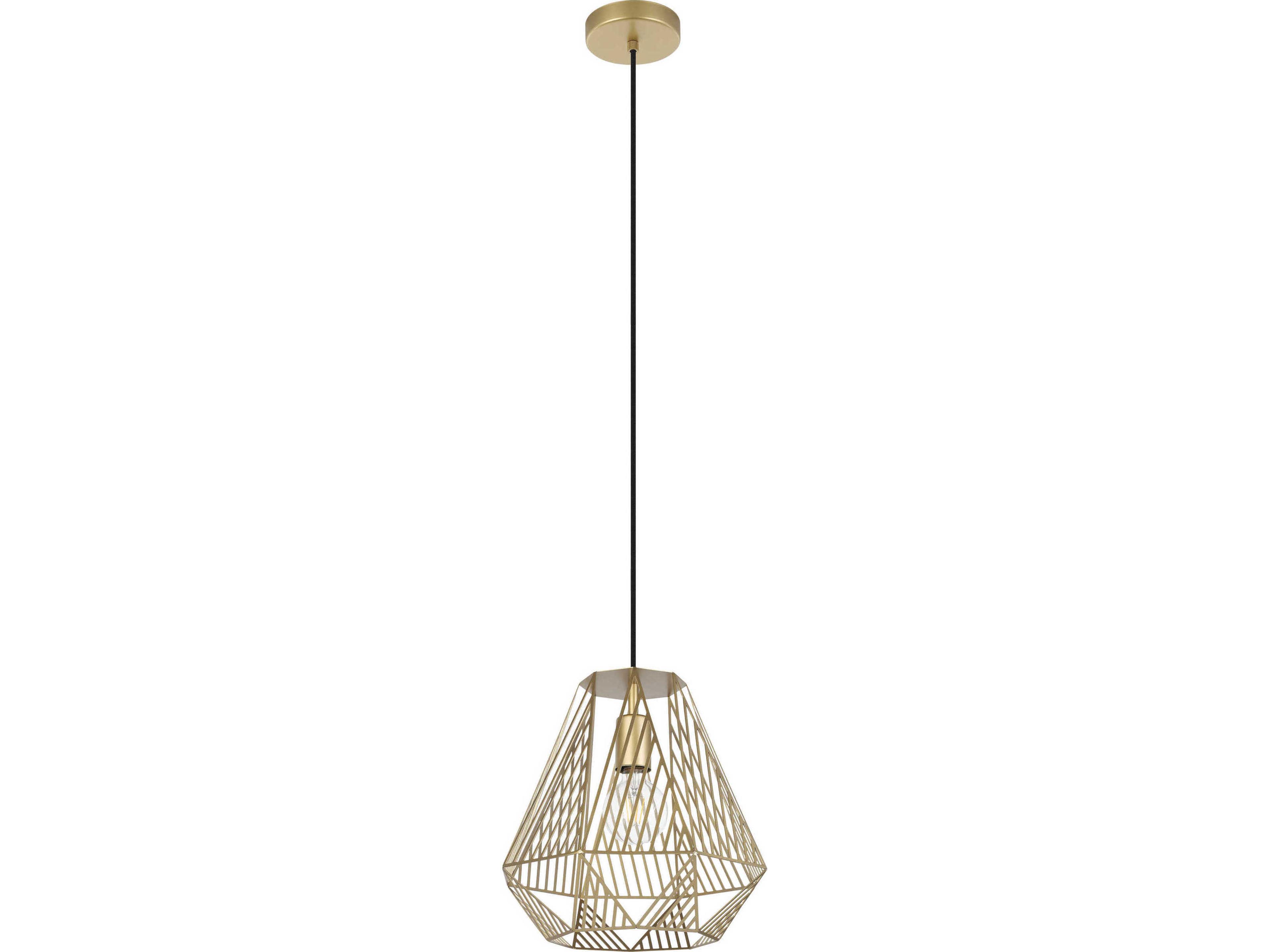 Eglo Stype 1-Light Gold Pendant