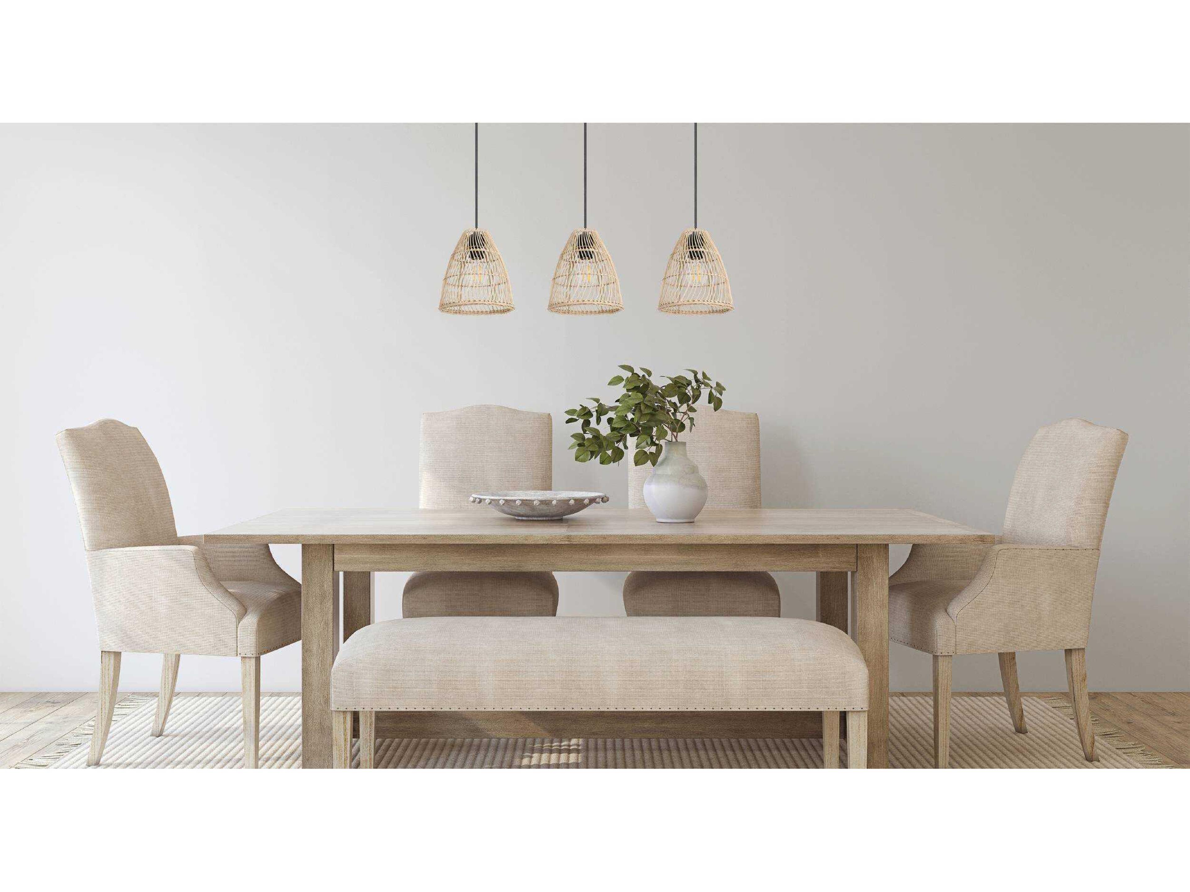 Eglo Ayesgarth 3-Light Black Brown Island Pendant