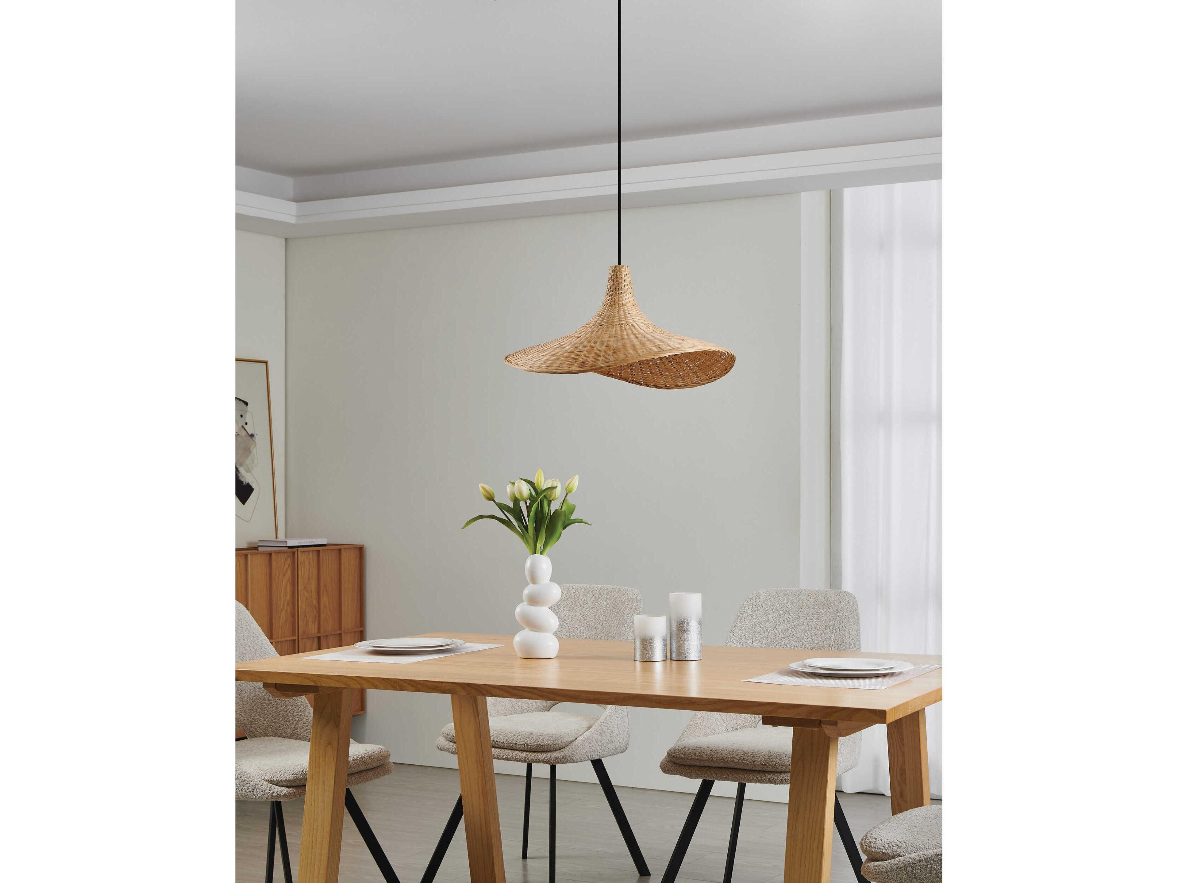 Eglo Haxey 1-Light Black Pendant