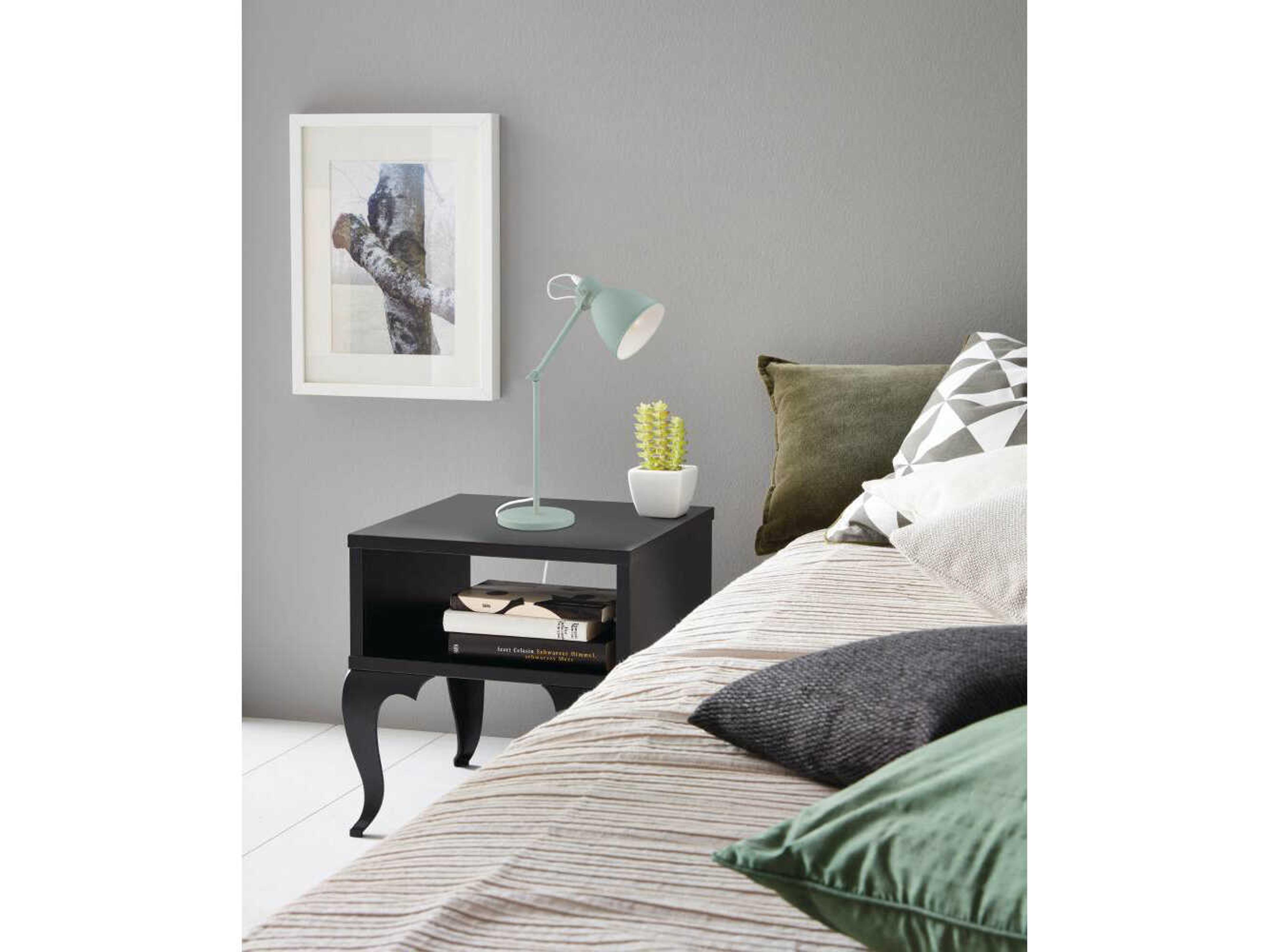 Eglo Priddy Pastel Light Green Metal Desk Lamp