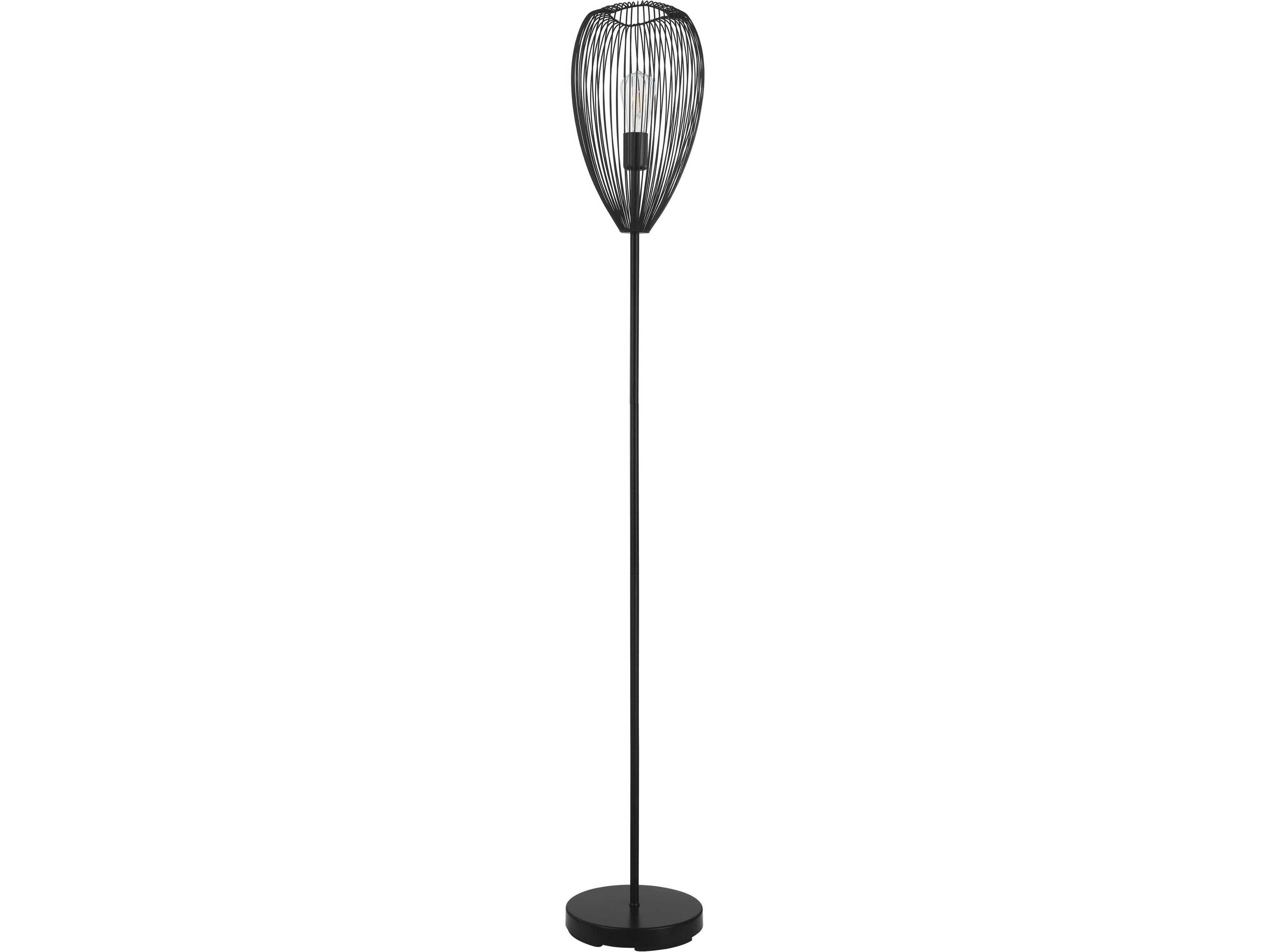 Clevedon Black Floor Lamp