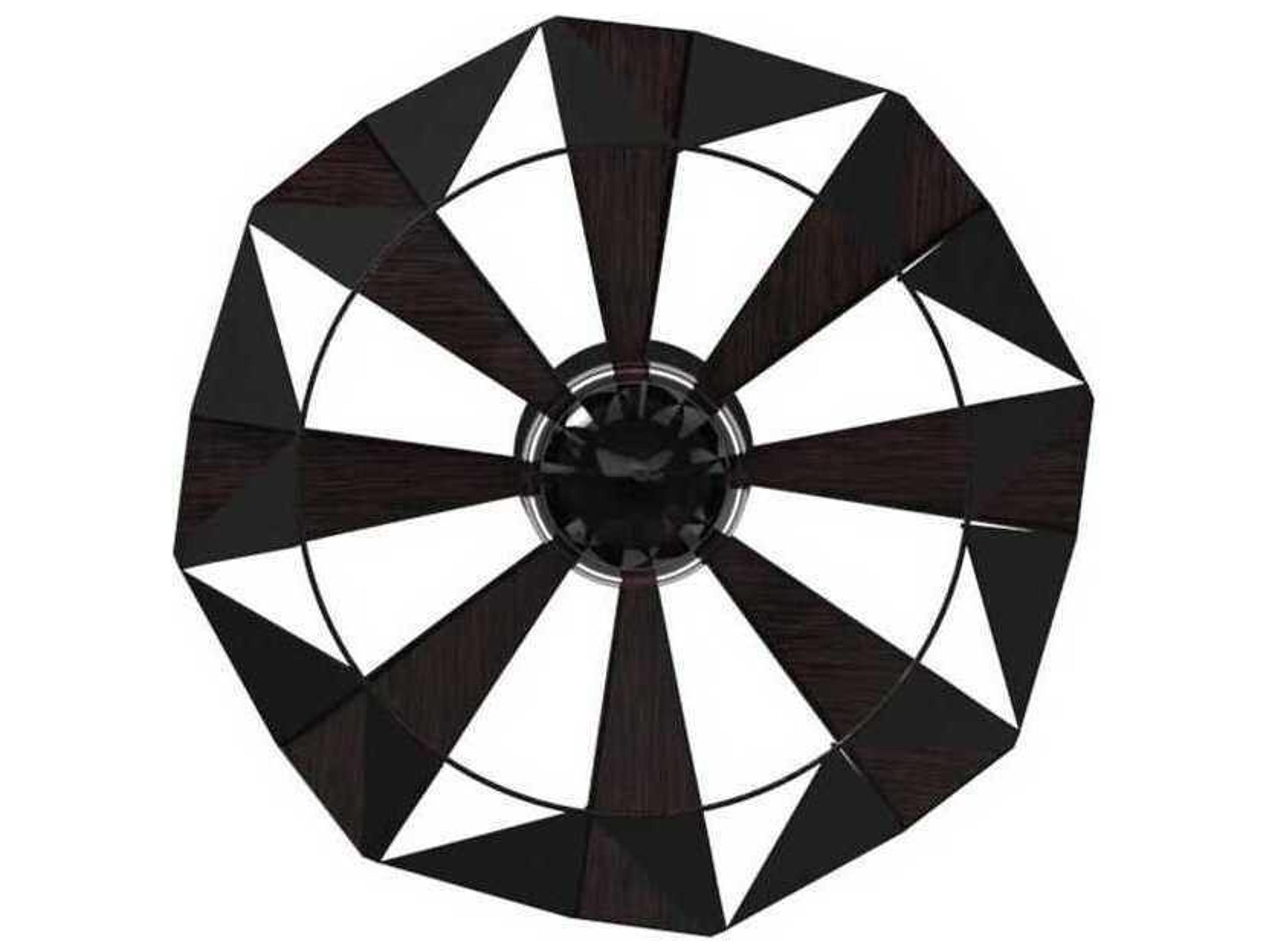 Eglo Carlton 1-Light Black Copper Geometric Mini Pendant