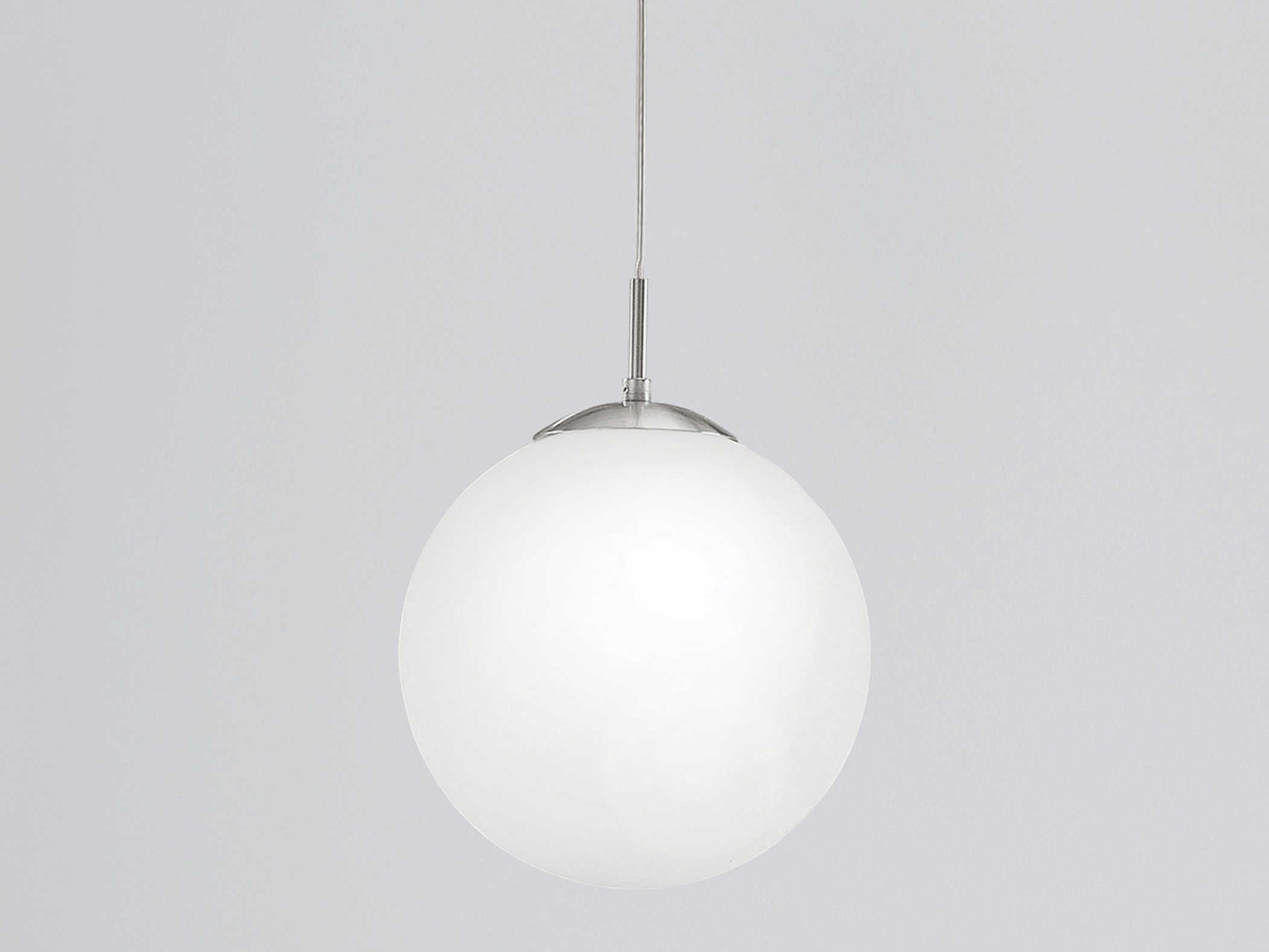 Eglo Rondo 1-Light Matte Nickel Globe Mini Pendant