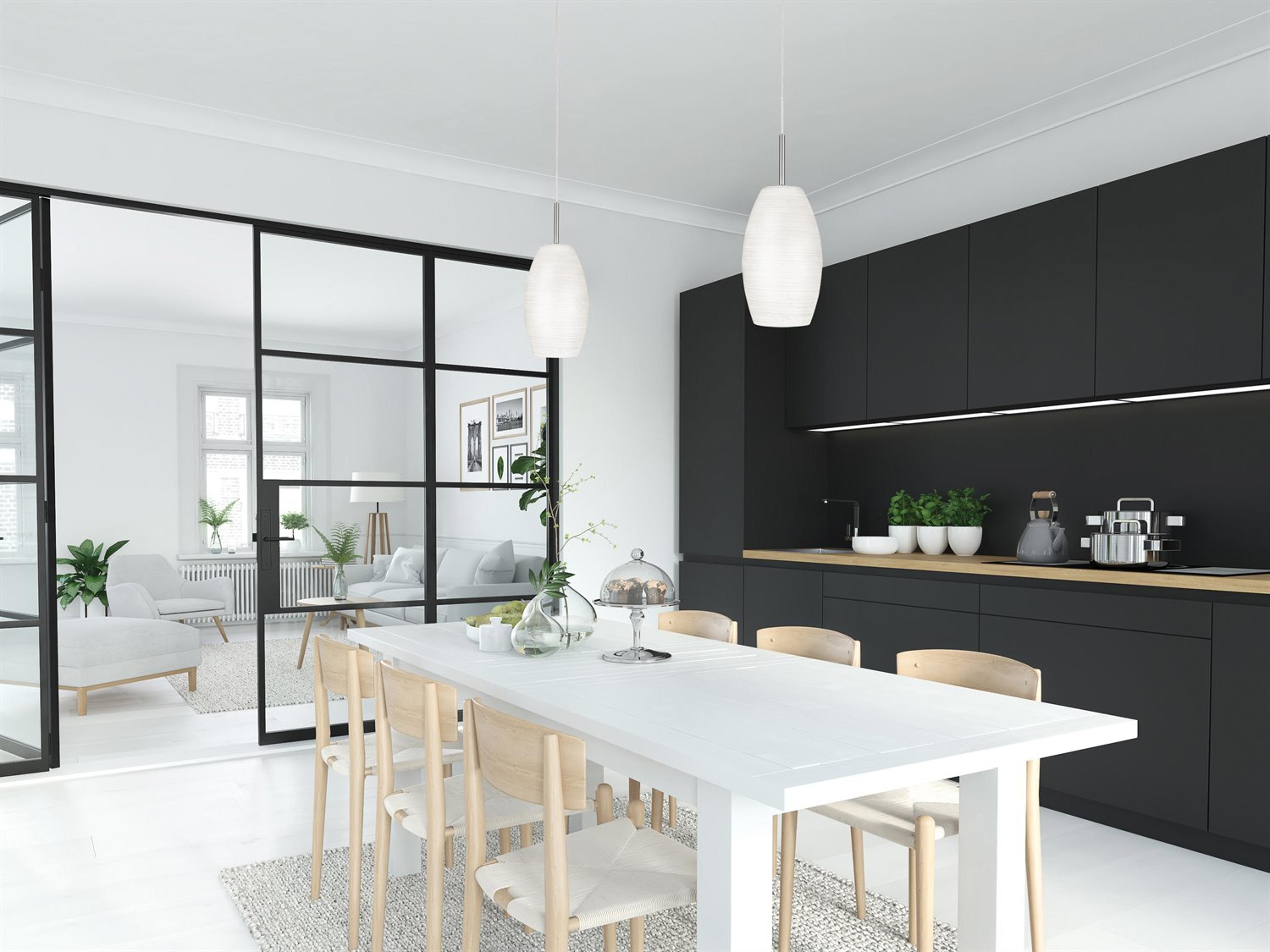 Eglo Batista 1-Light Matte Nickel Cylinder Mini Pendant