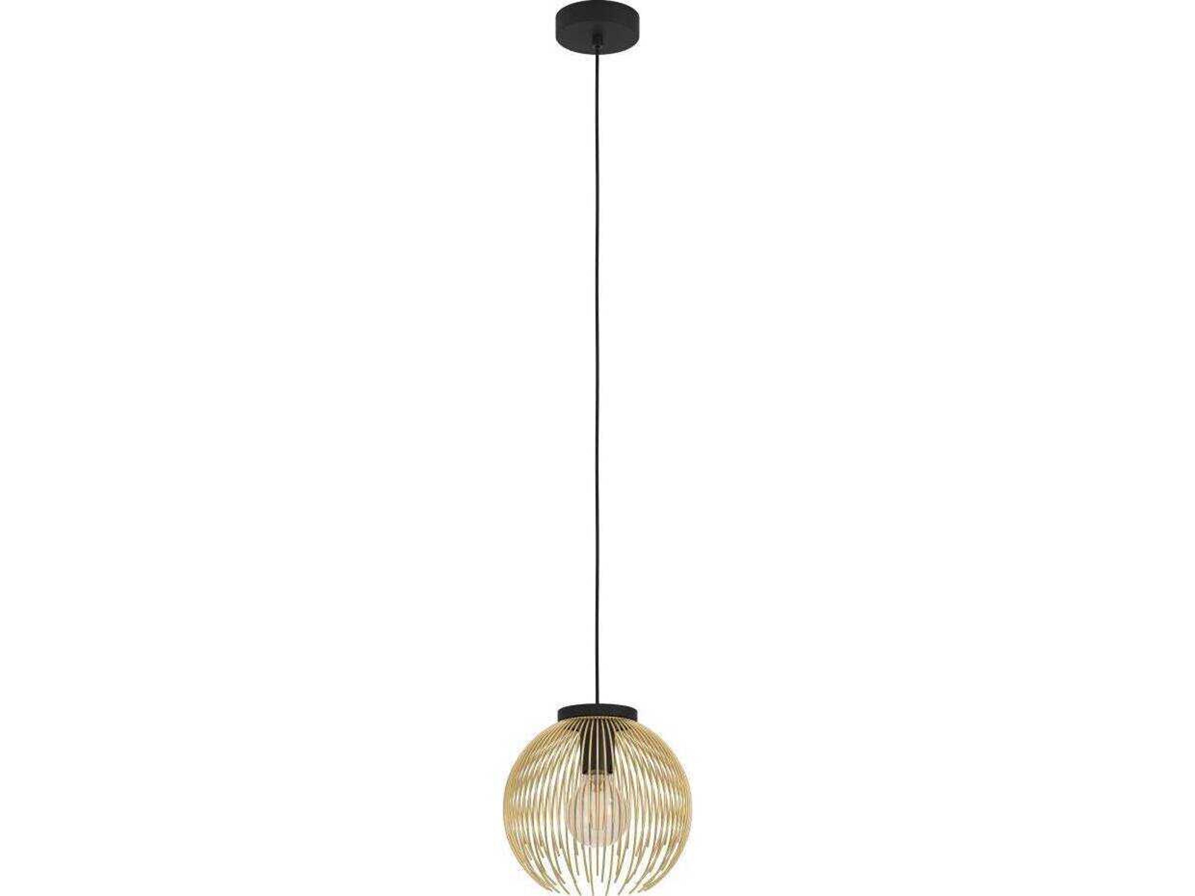 Venezuela 1-Light Black Mini Pendant