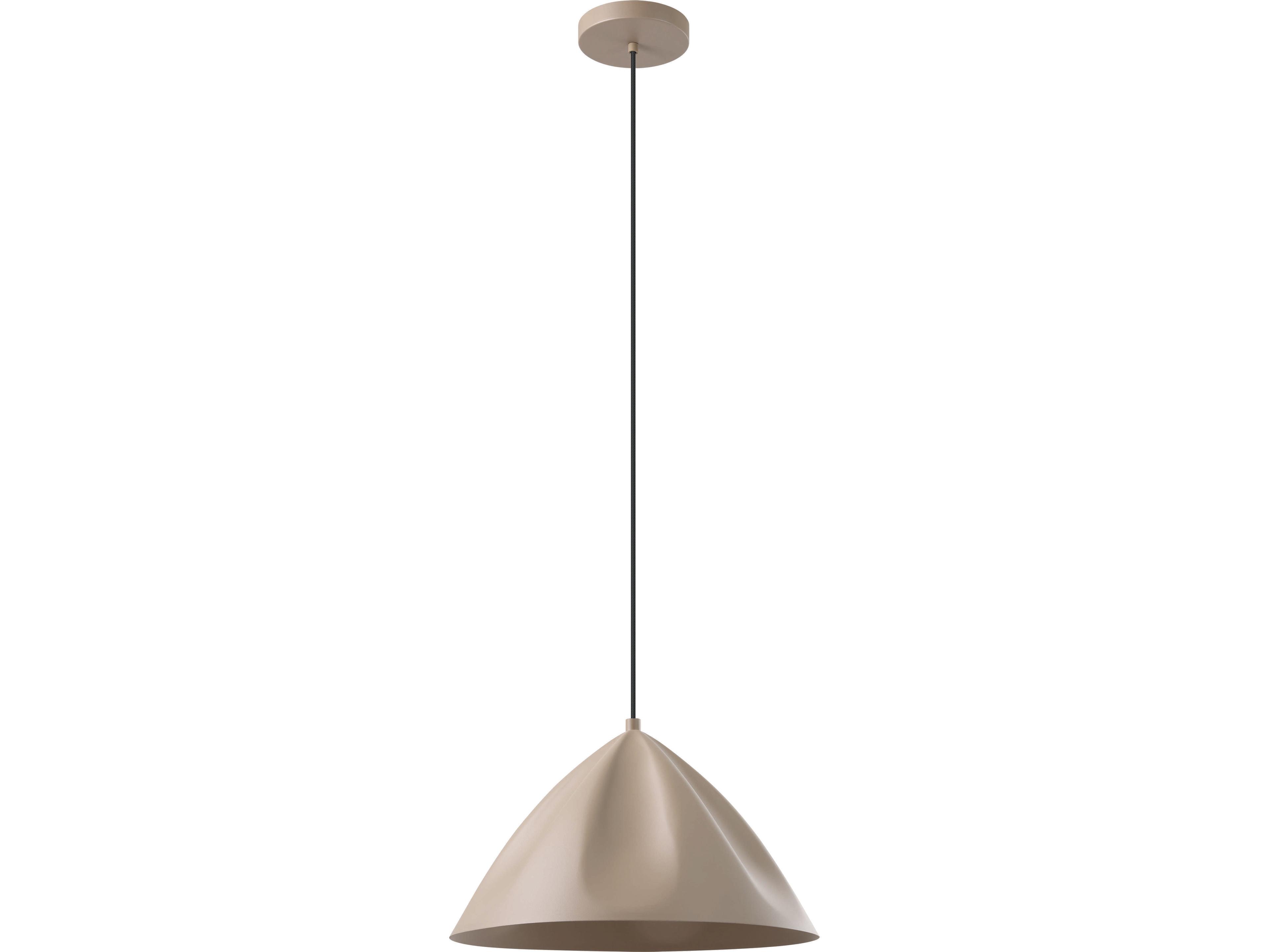 Eglo Podere 1-Light Light Sand Off White Pendant
